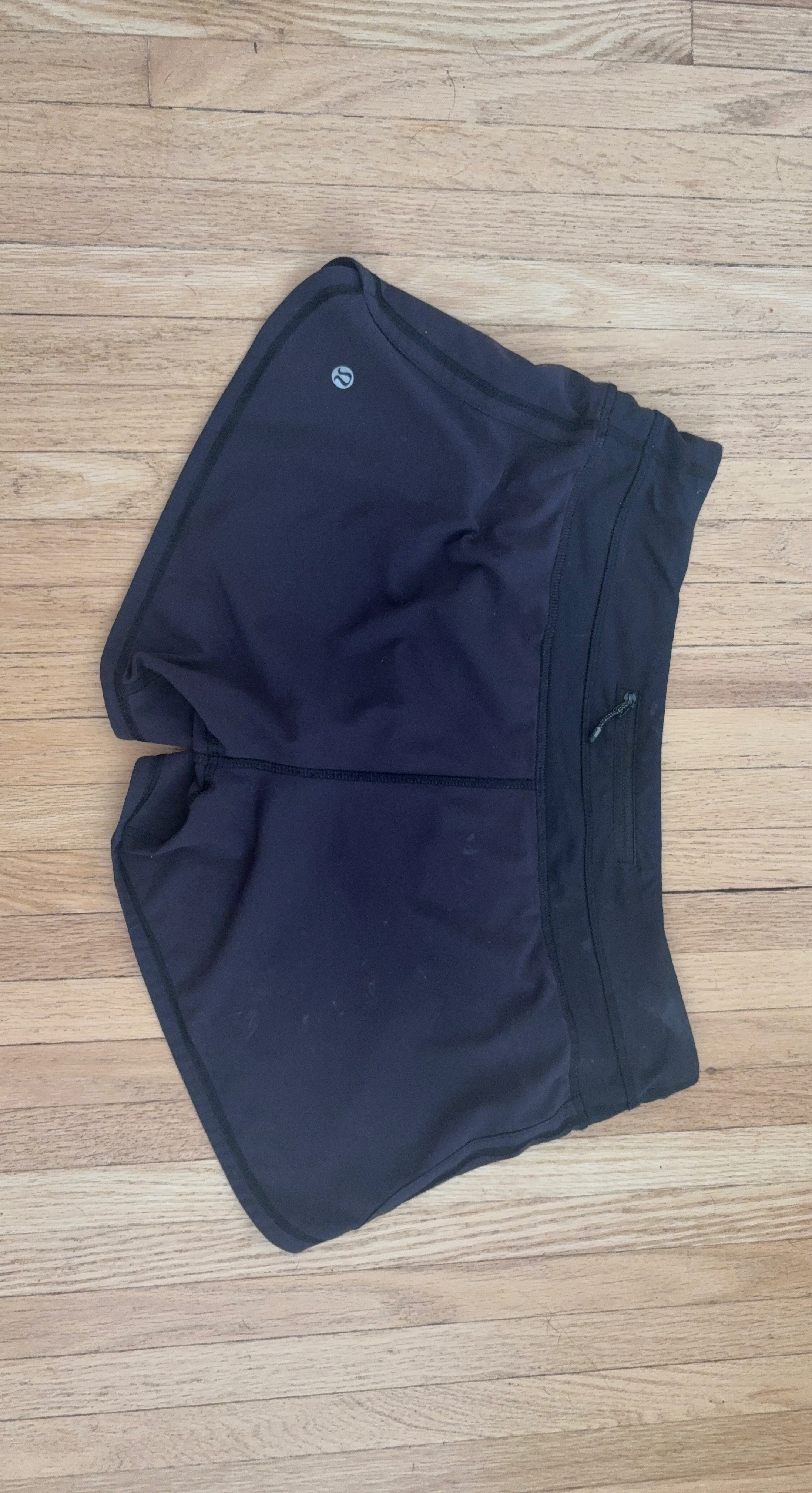 Lululemon Black Running Shorts