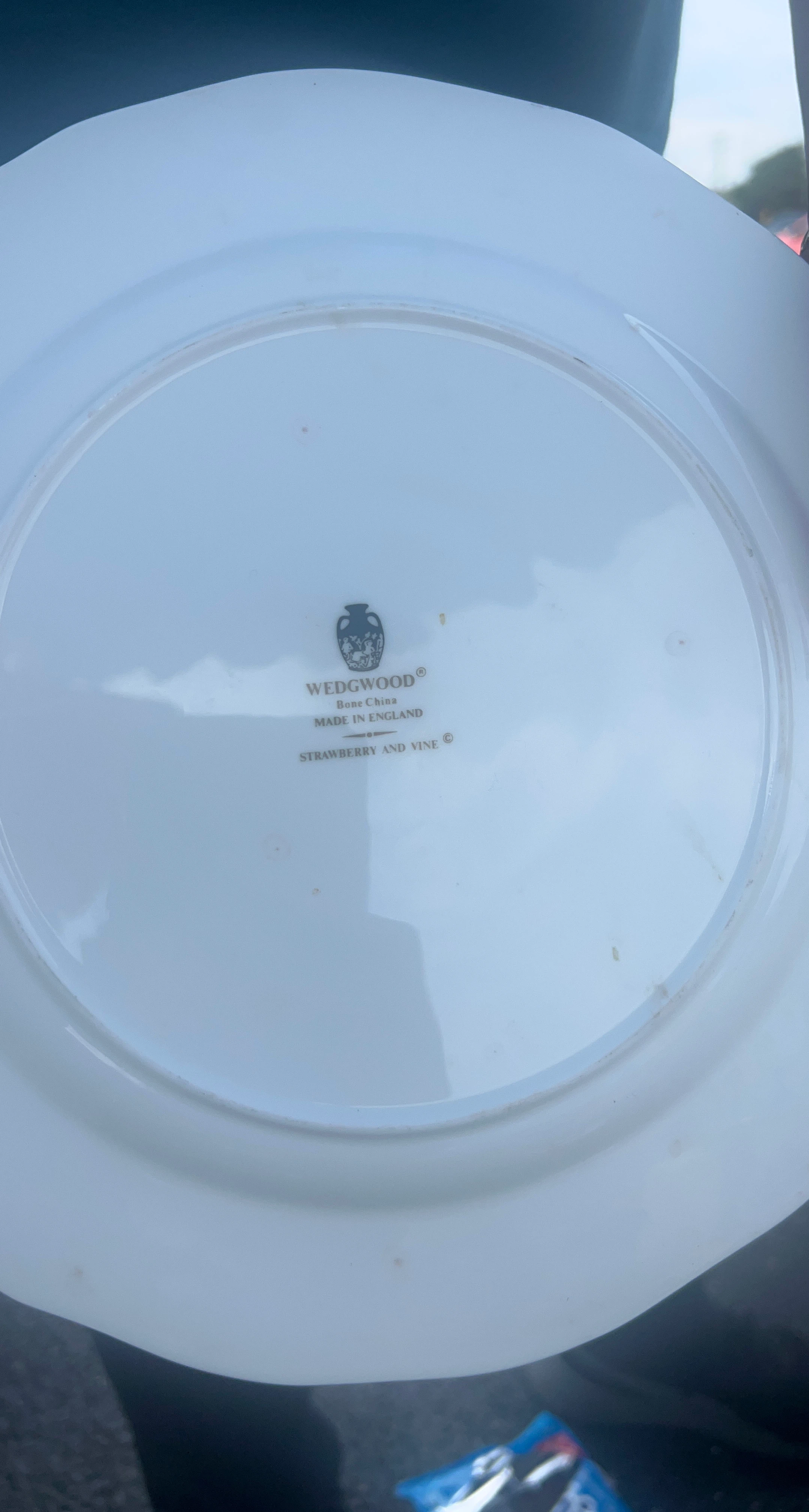 Wedgwood Strawberry & Vine Bone China Plate