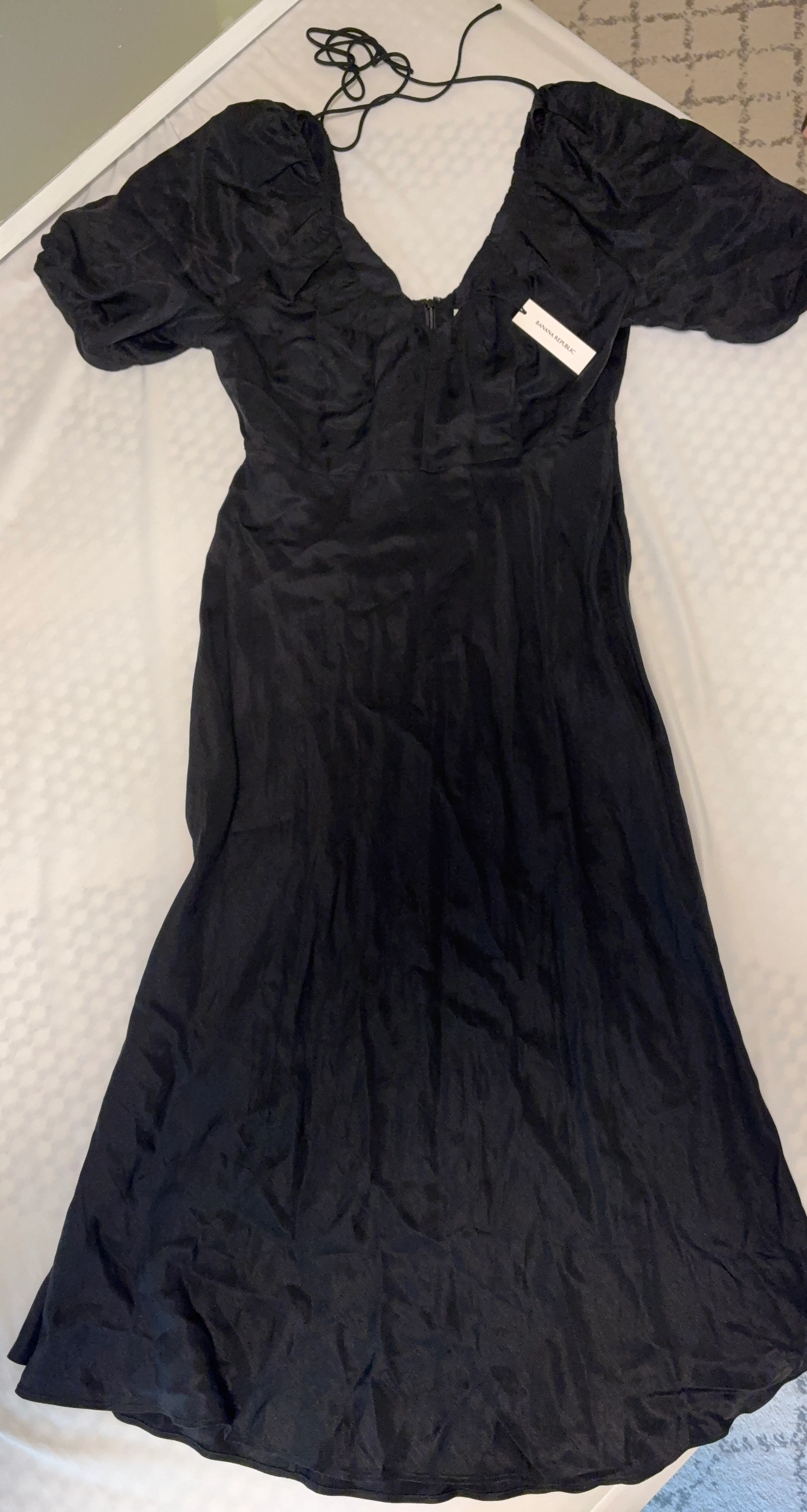 Banana Republic Black Midi Dress