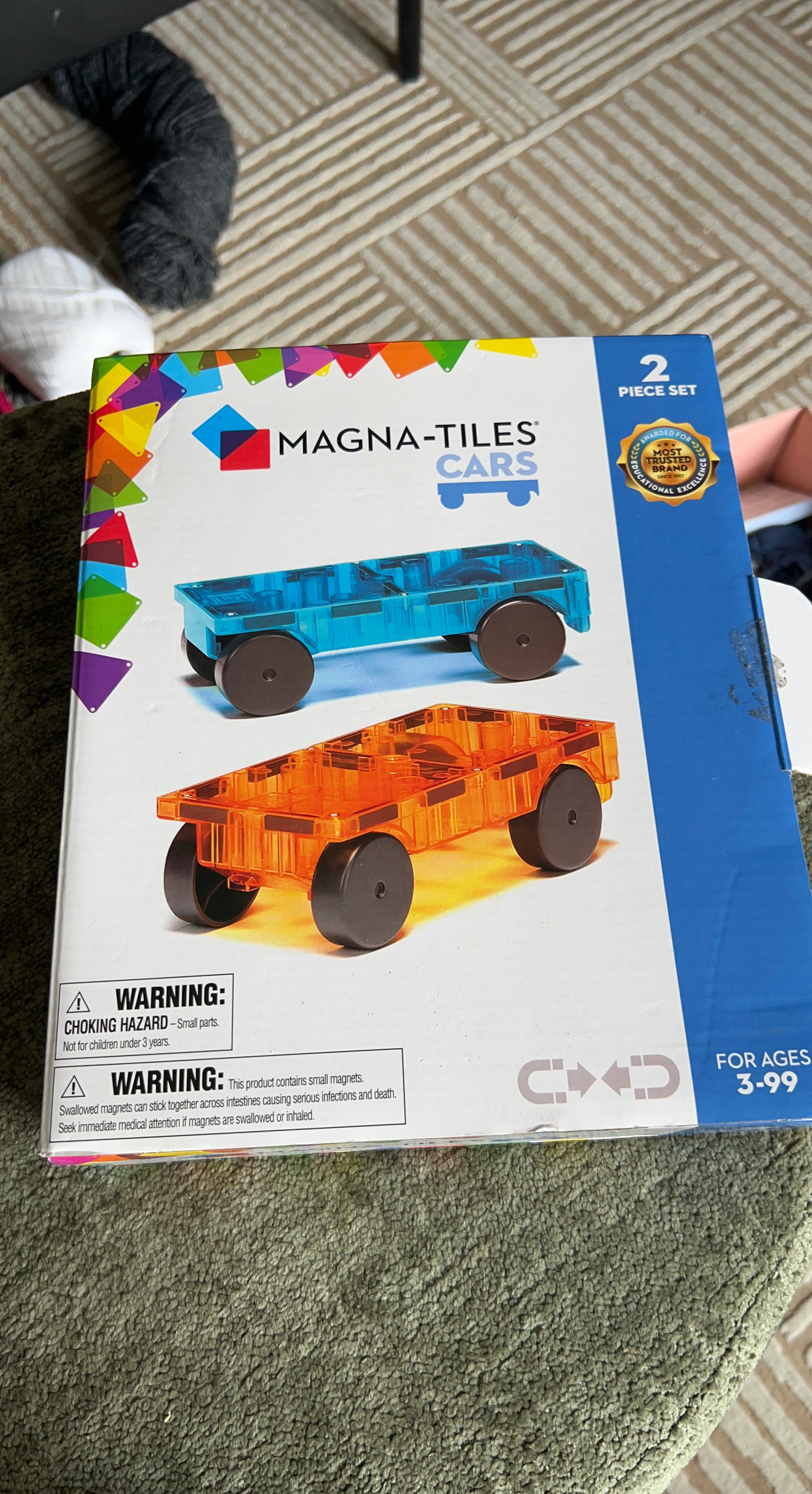 Magna-Tiles Cars 2 Piece Set