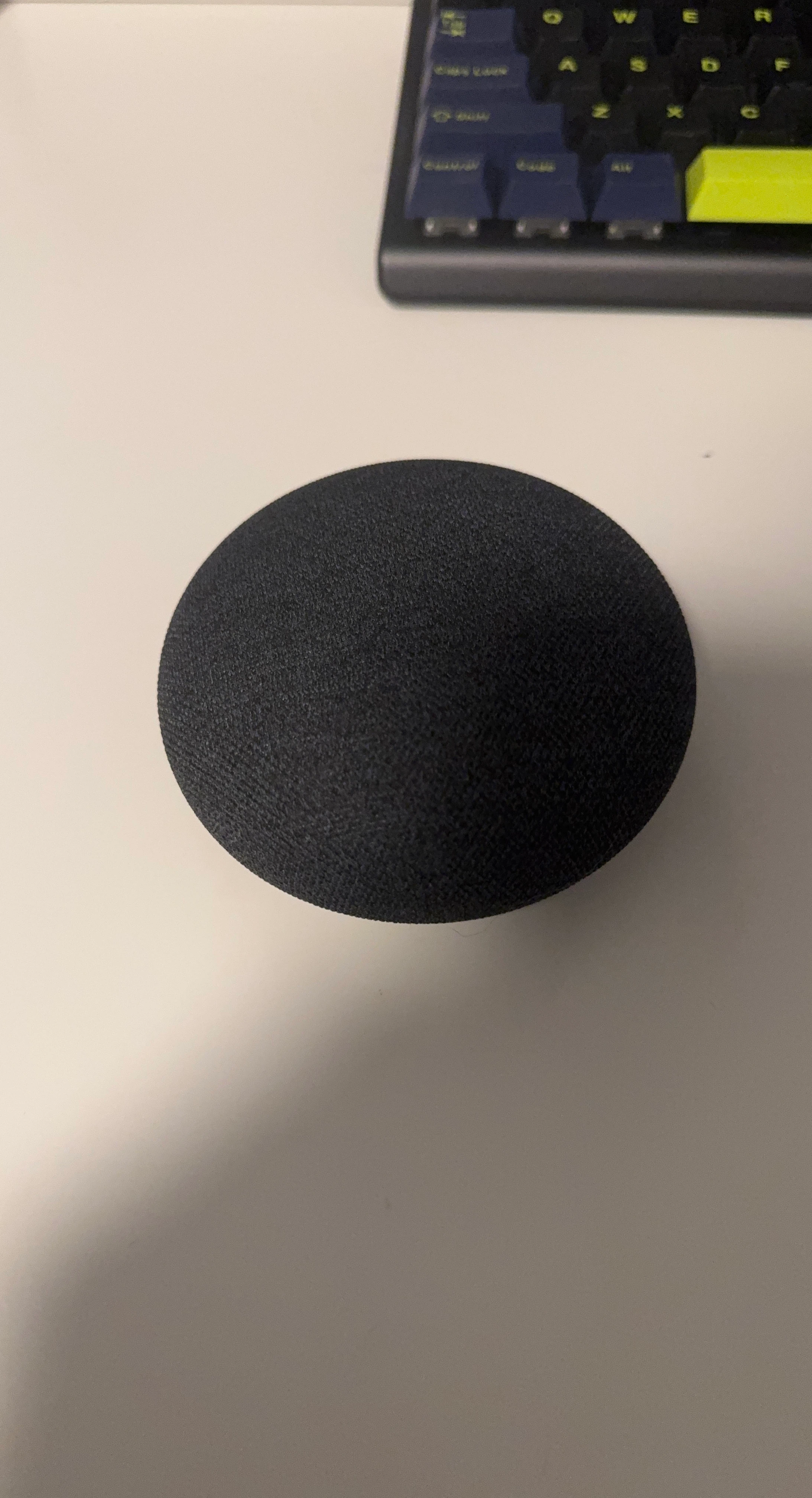 Black Google Nest Mini Smart Speaker Model H2C