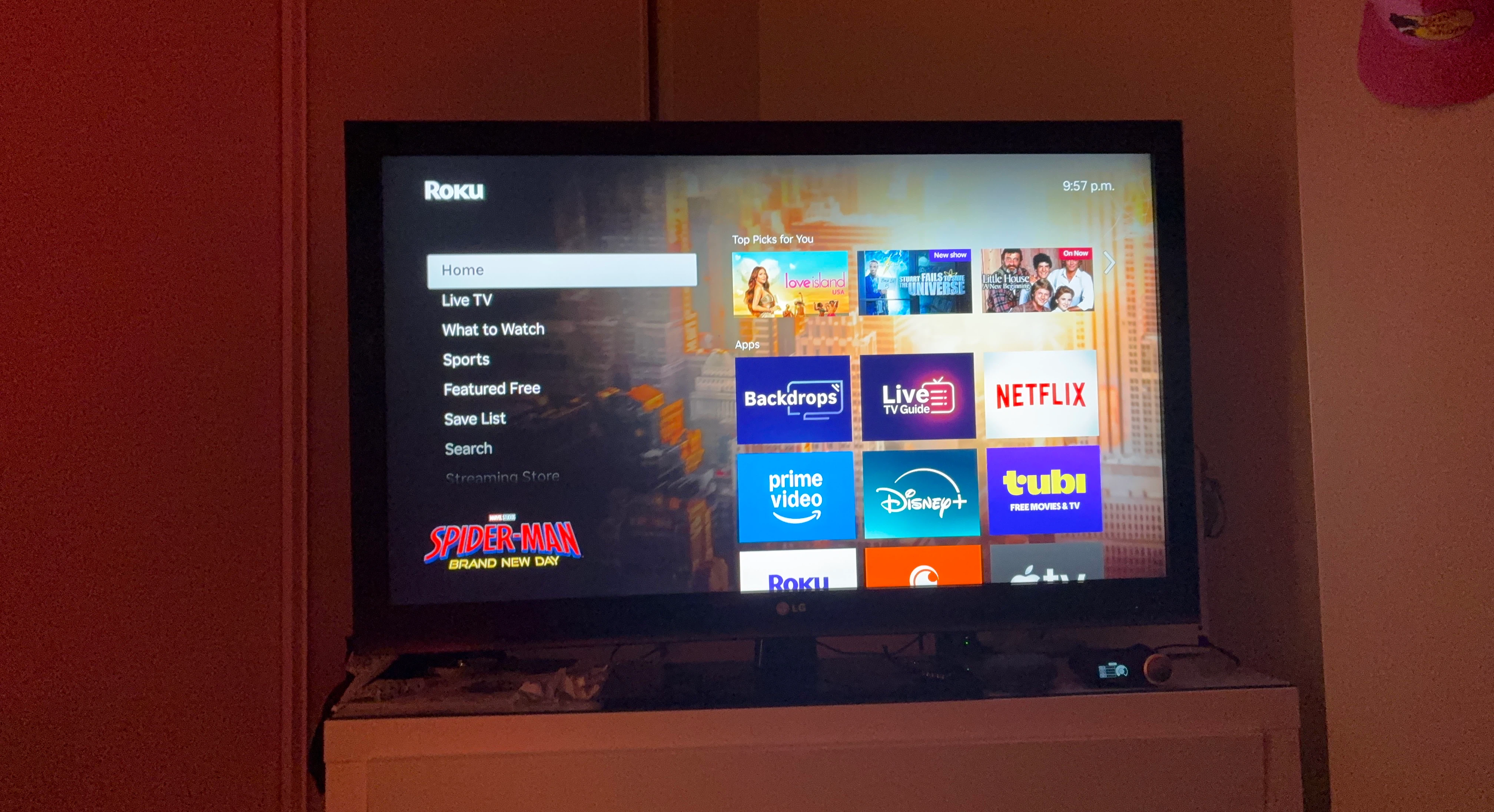 Roku LG Television