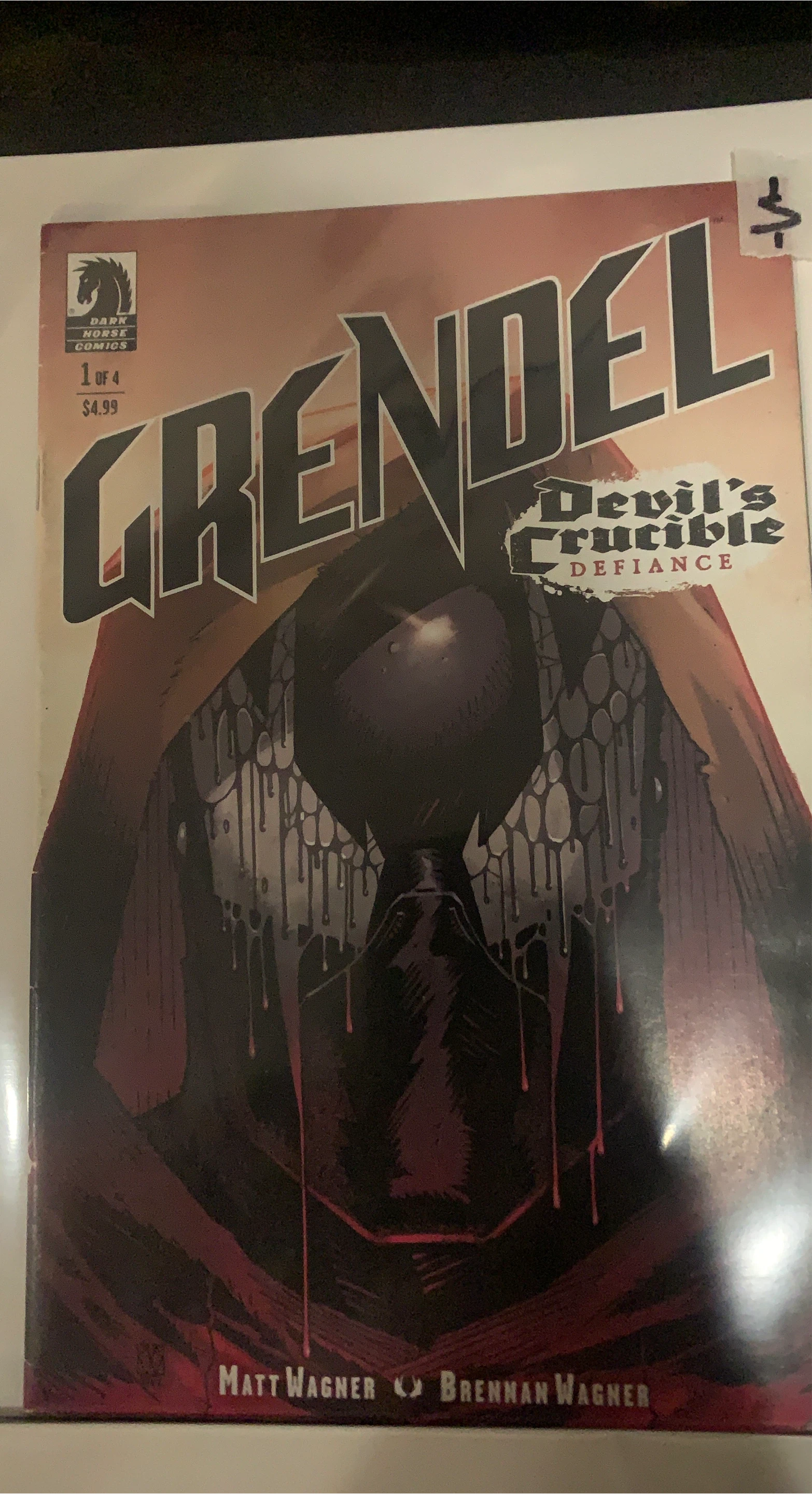 Grendel Devil's Crucible #1 Comic Book