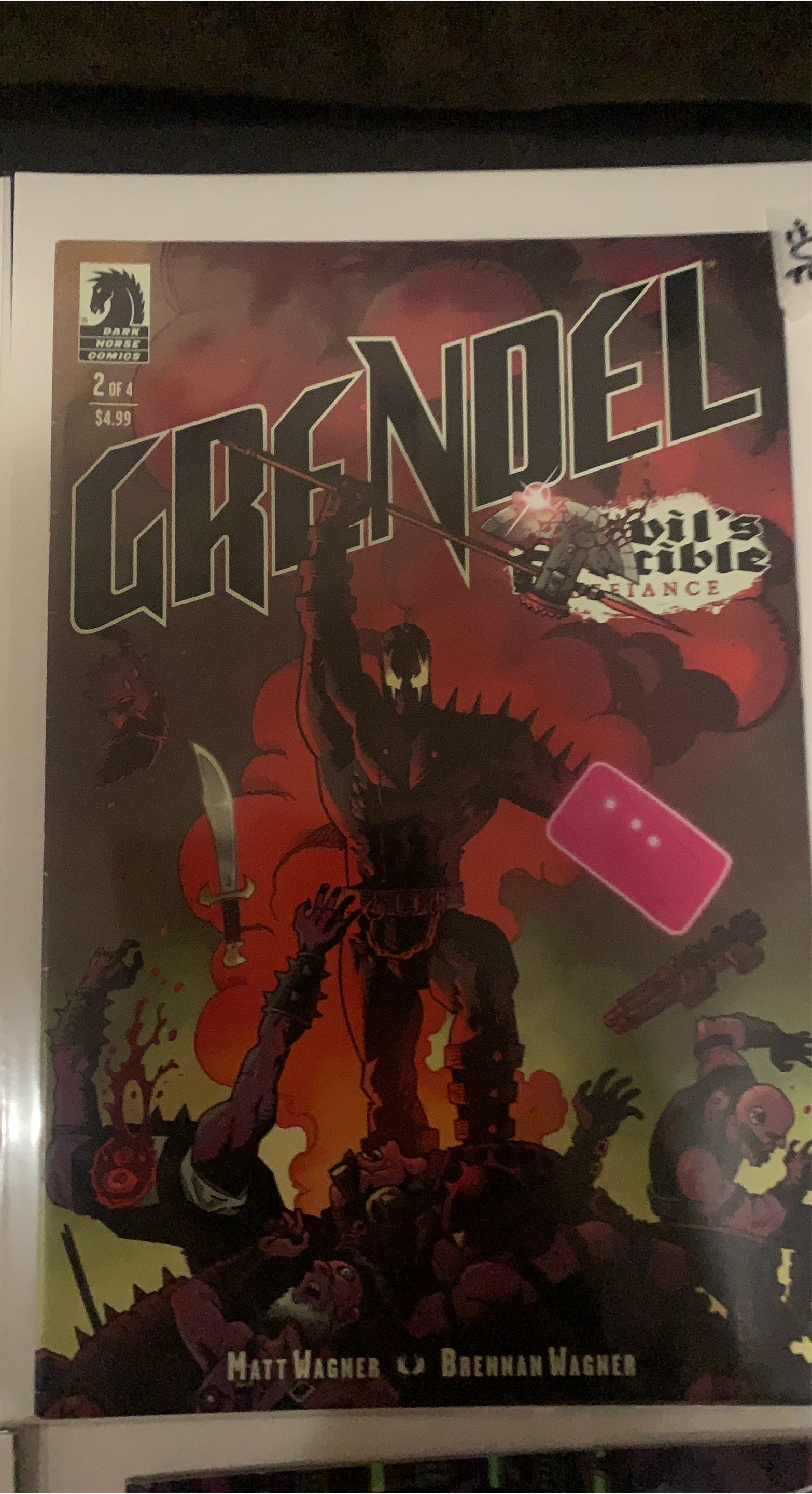 Grendel #2 Comic by Dark Horse Comics