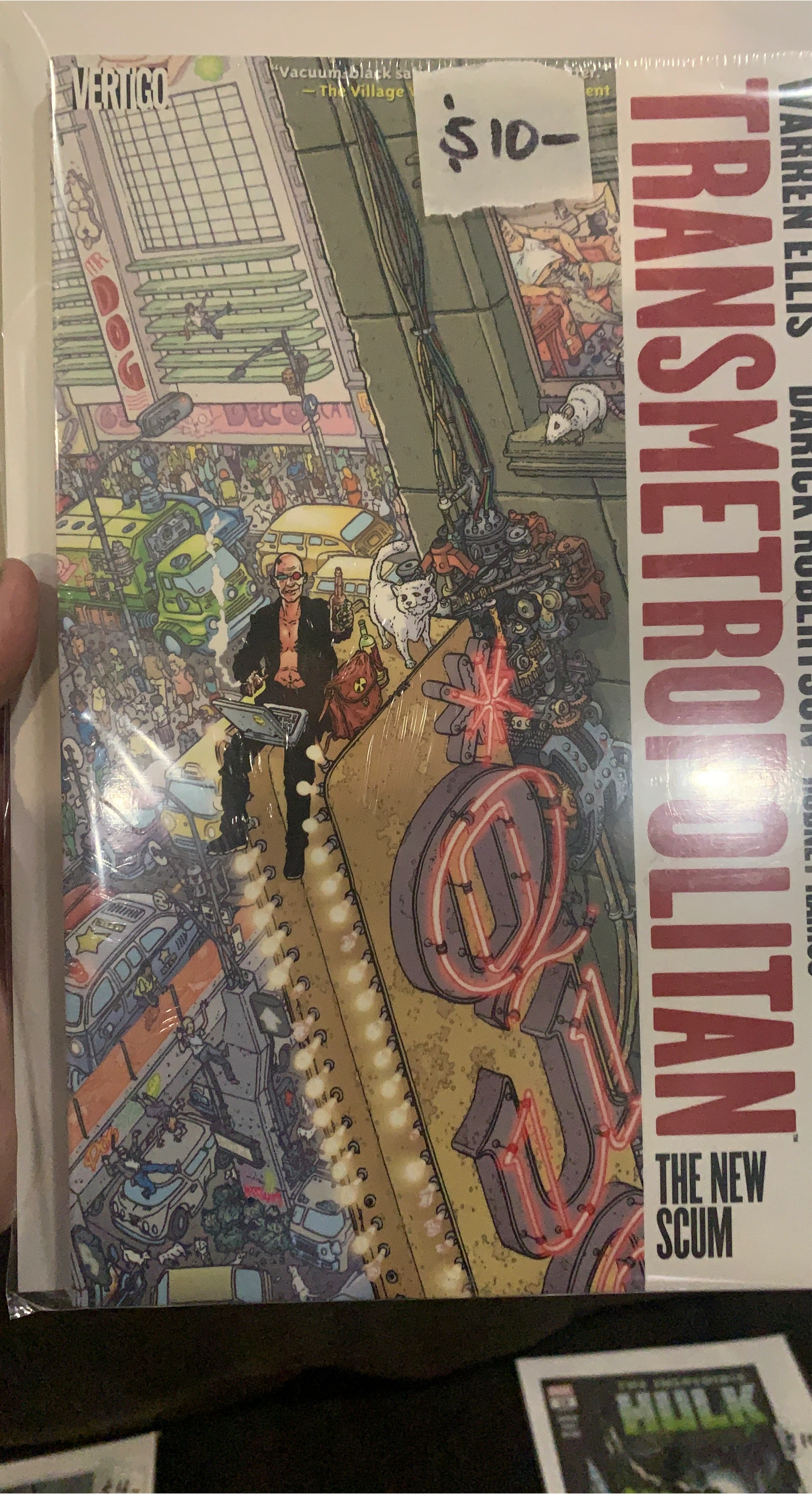 Transmetropolitan Vol. 1: The New Scum Comic Book