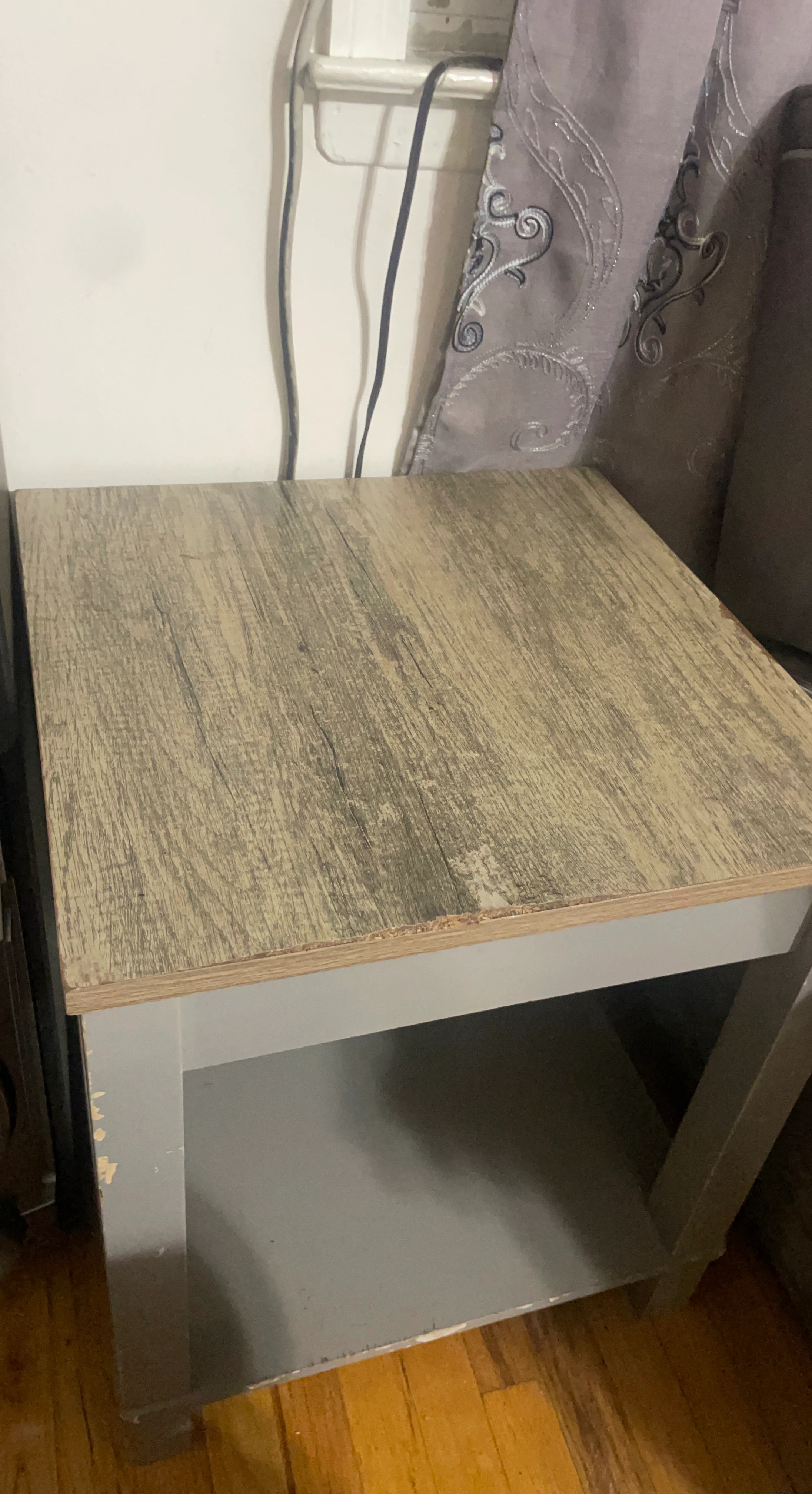 End Table with Shelf