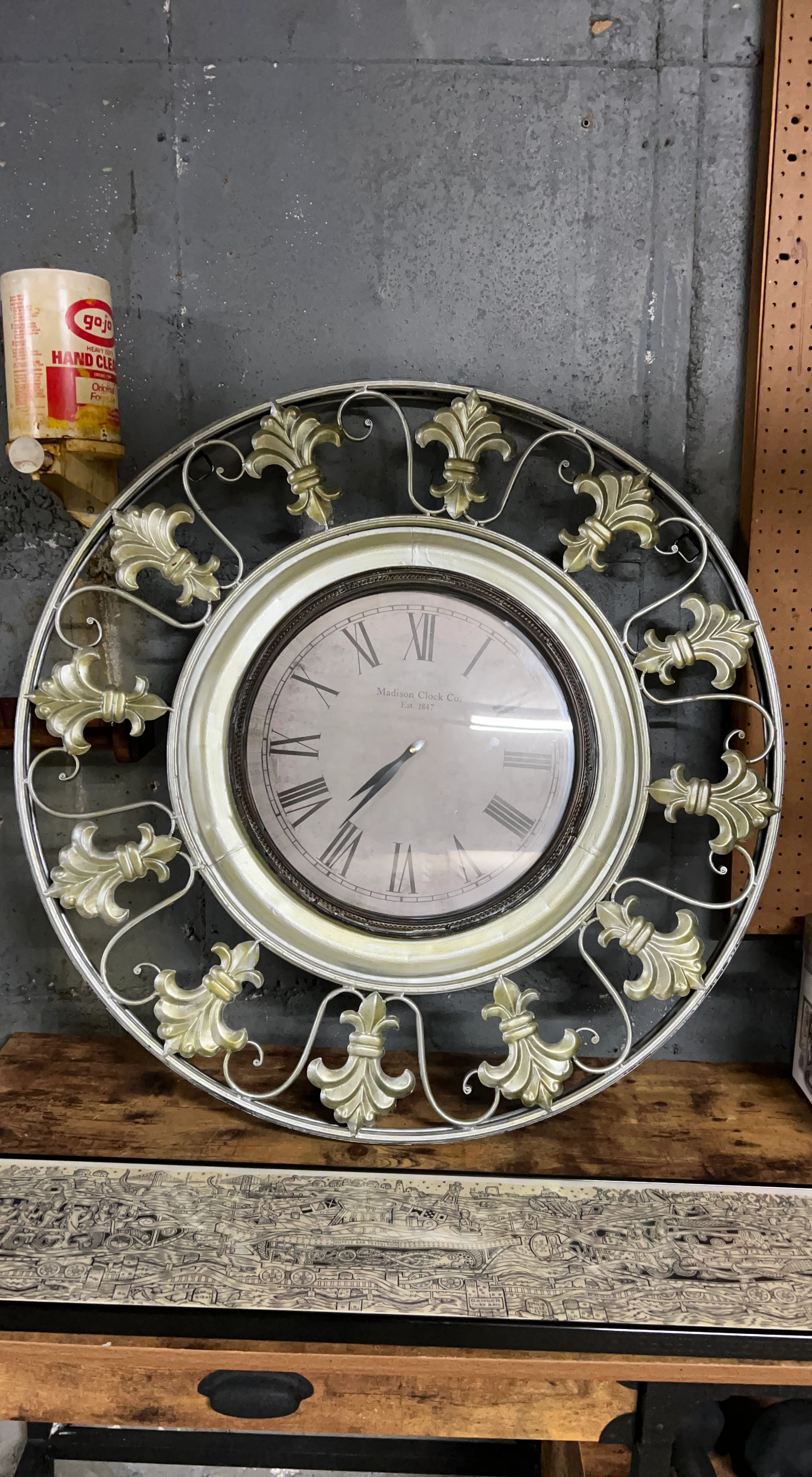 Madison Clock Co. Decorative Wall Clock