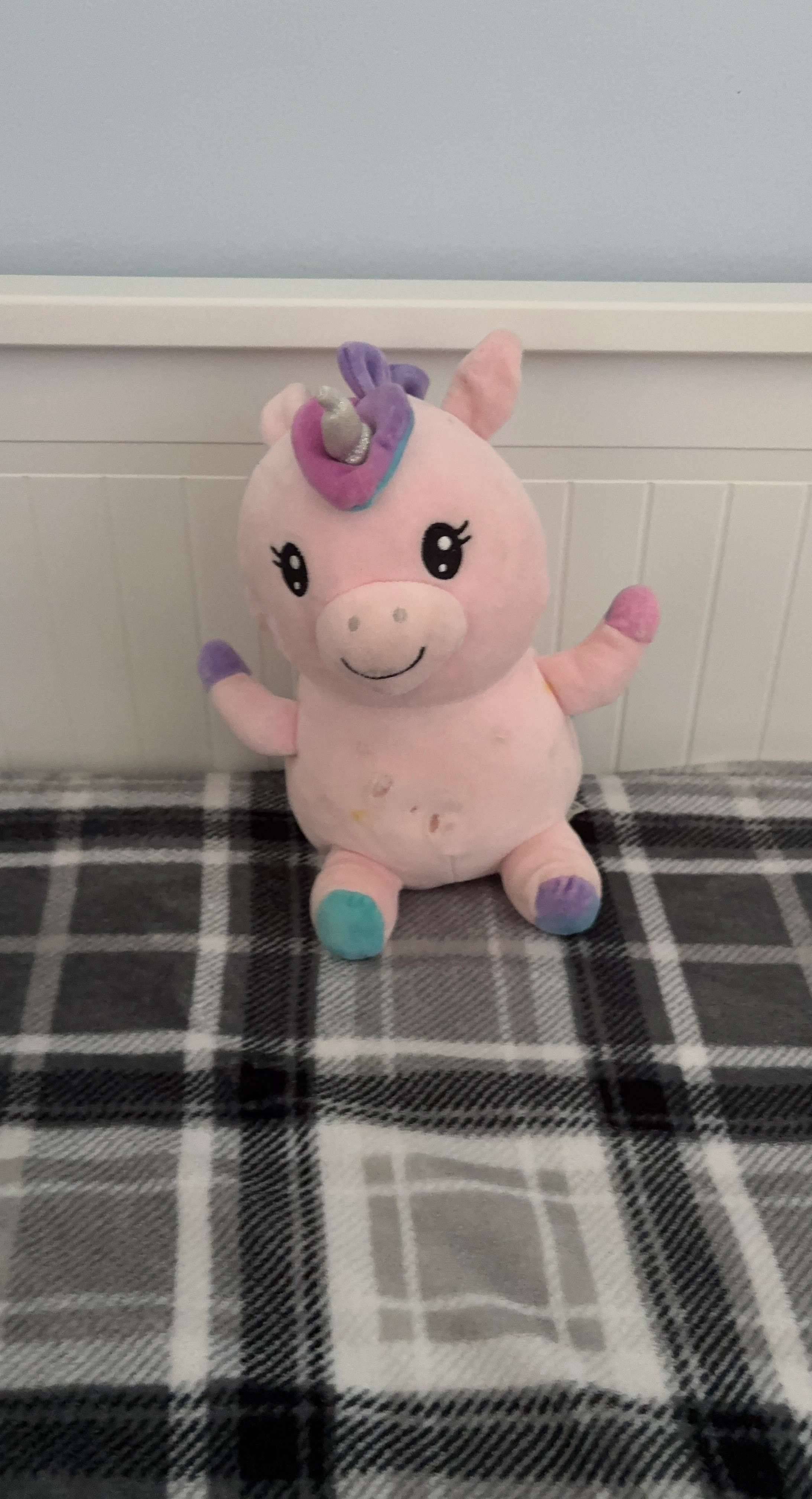 Pink Unicorn Plush Toy