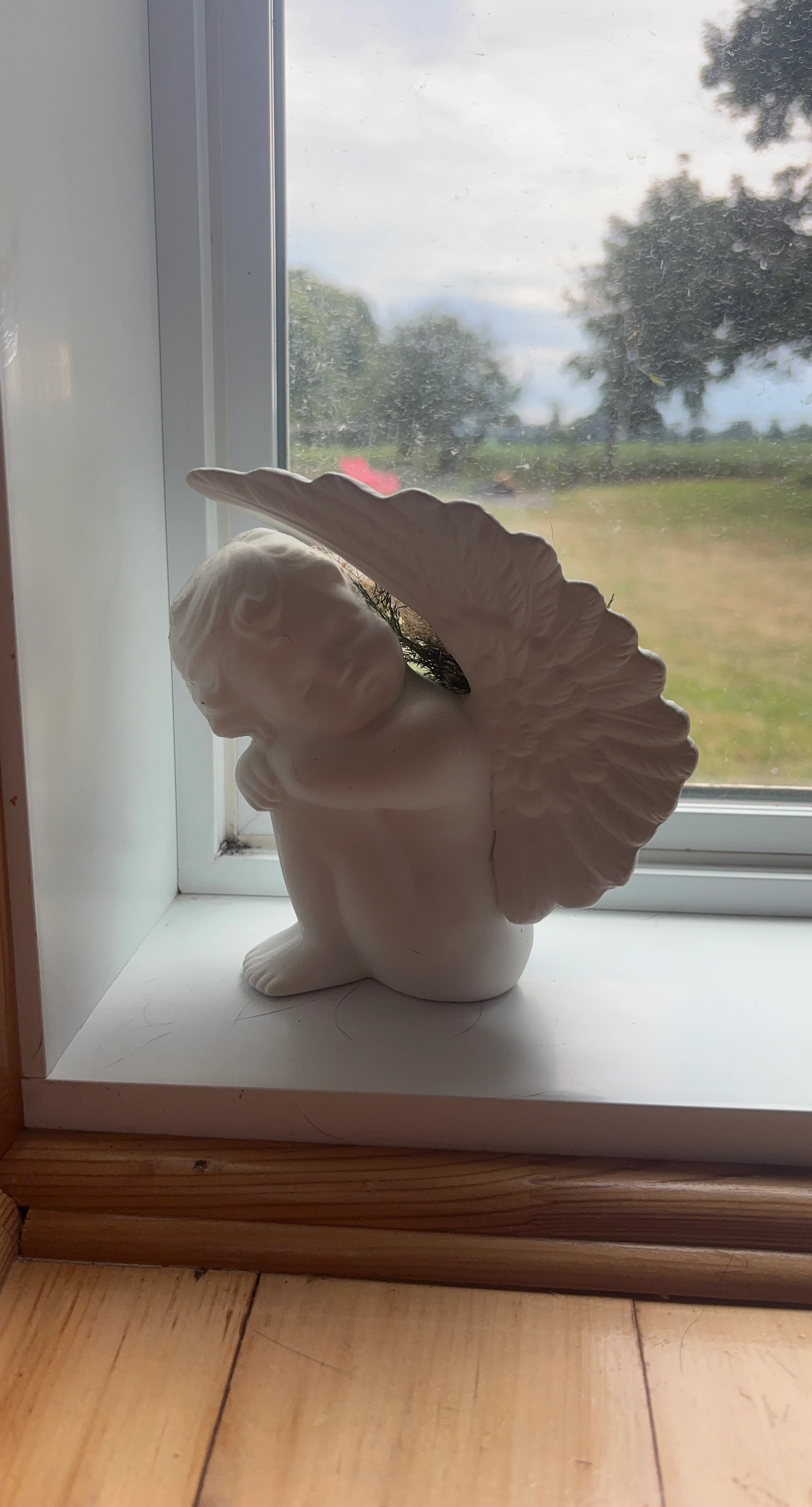 White Angel Figurine