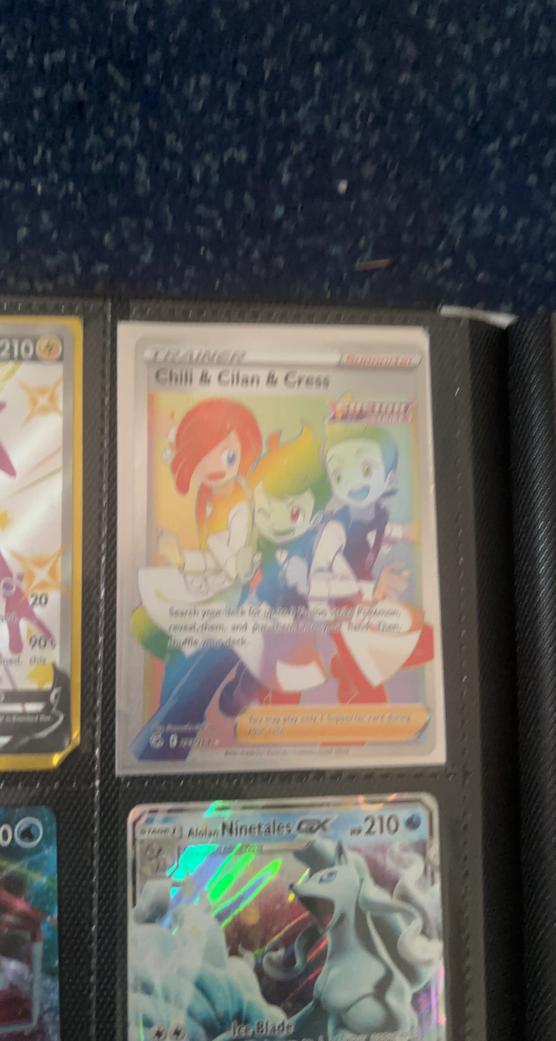 Chili & Cilan & Cress Pokemon Trainer Card