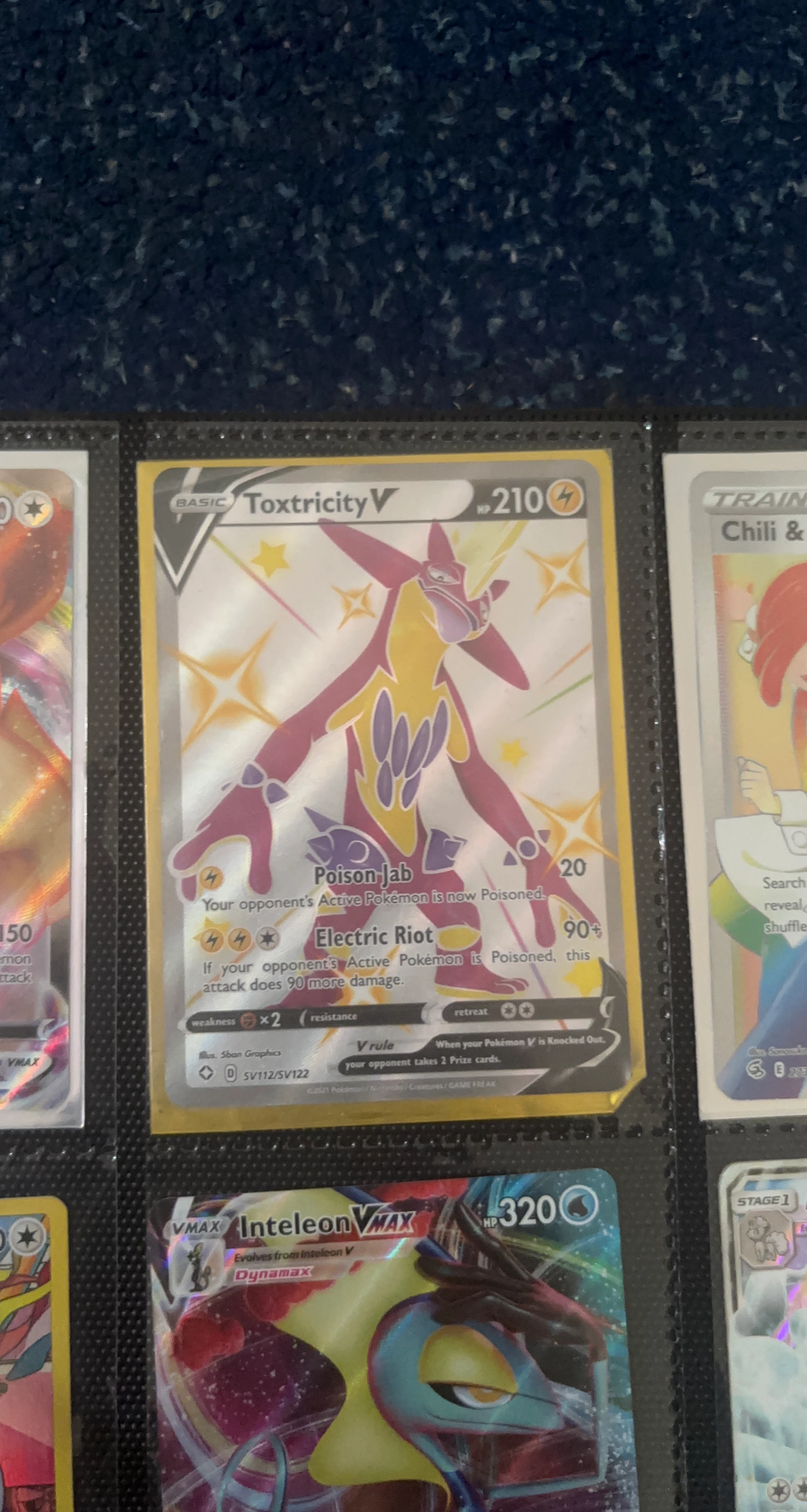 Pokemon Trading Card - Toxtricity V