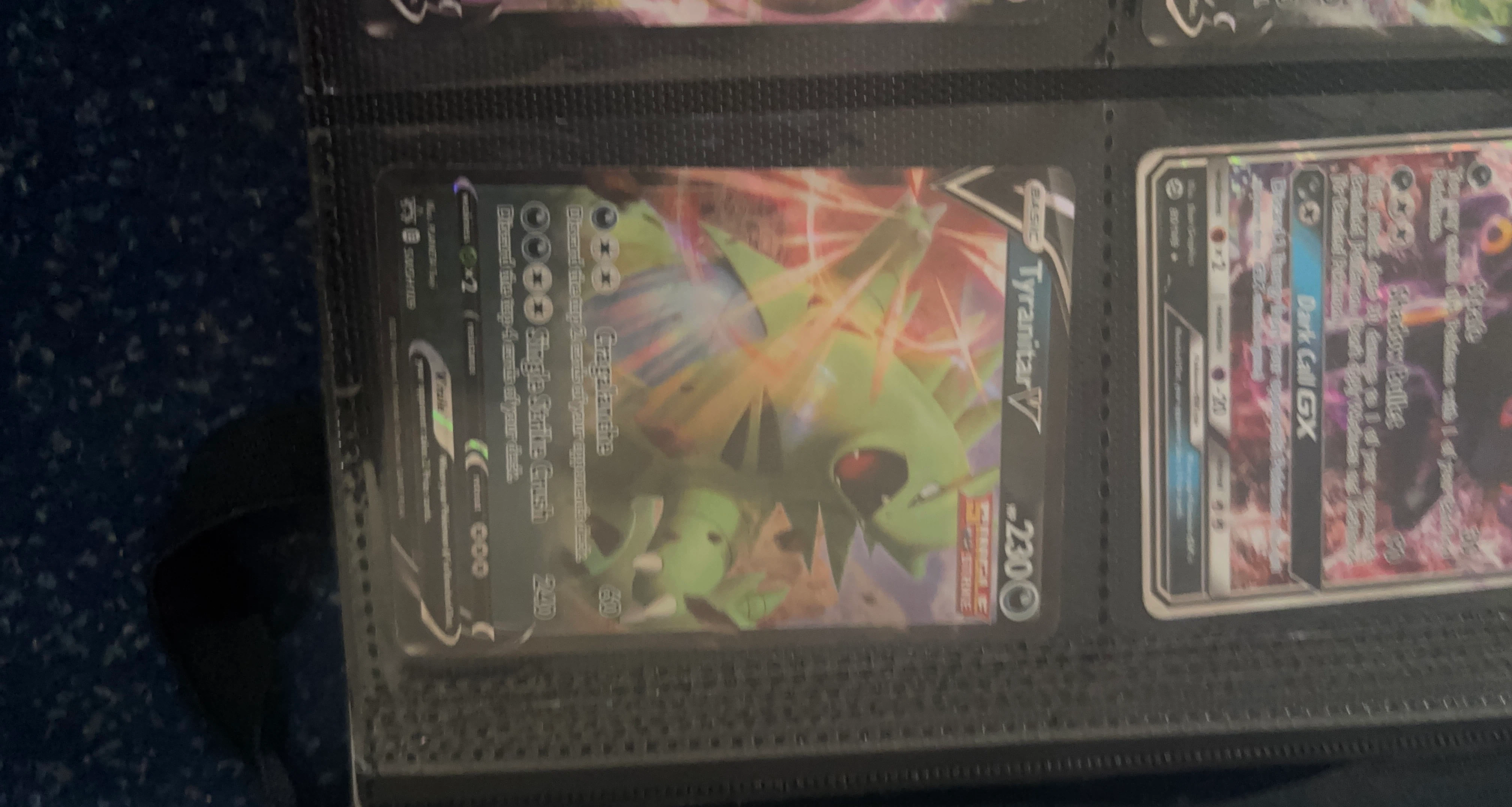 Pokemon TCG Tyranitar V Card