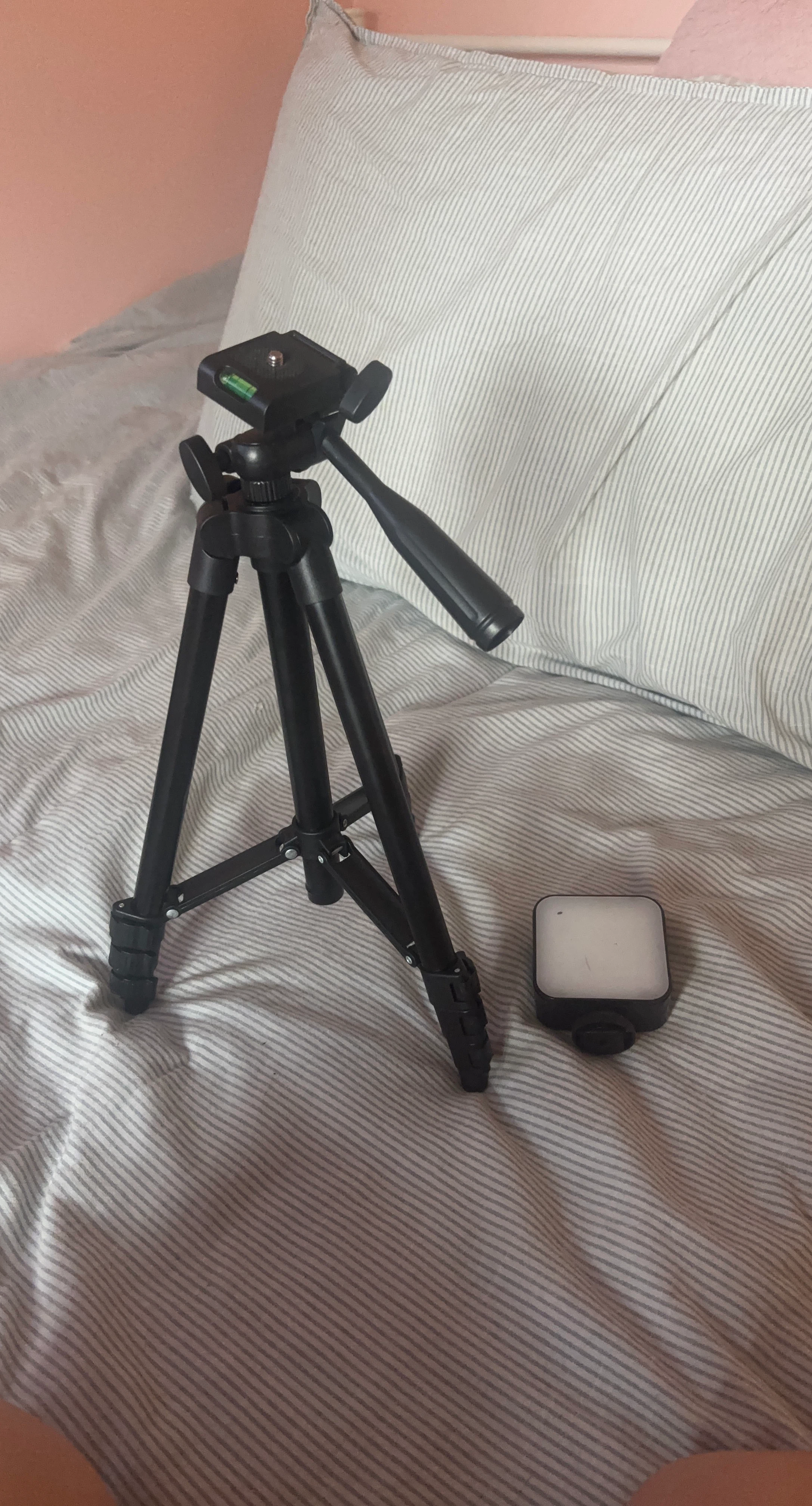 Small Tripod and LED Light