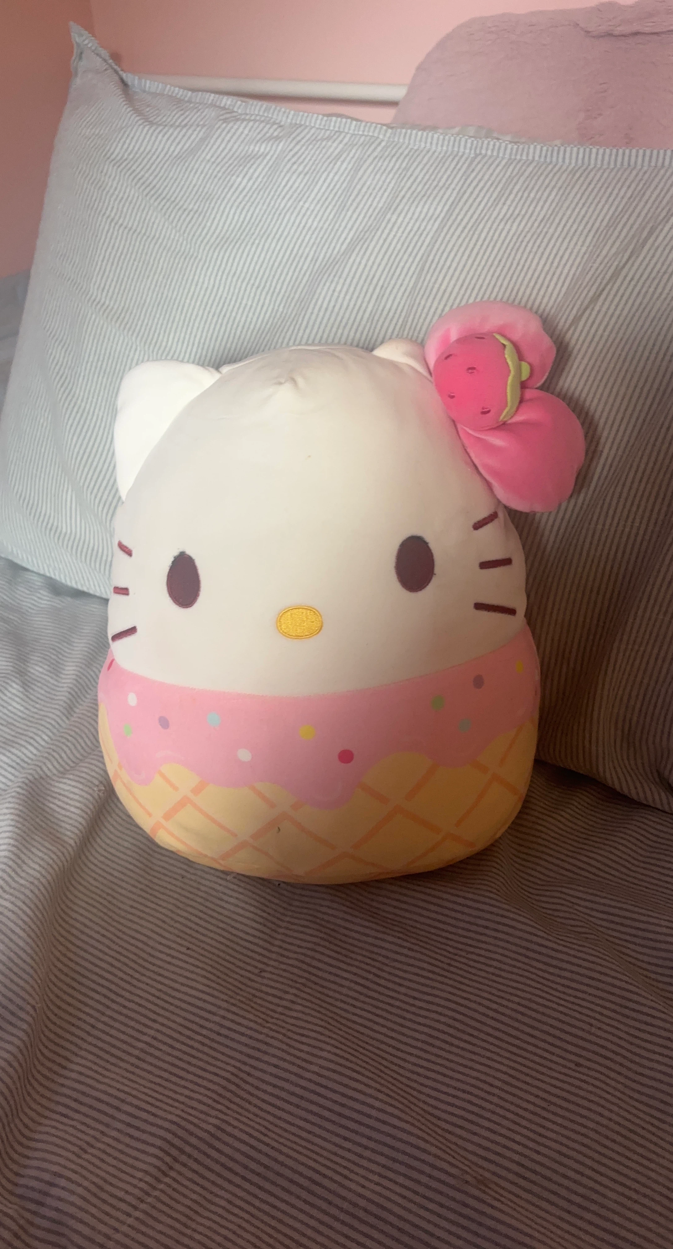 Hello Kitty Ice Cream Cone Plush