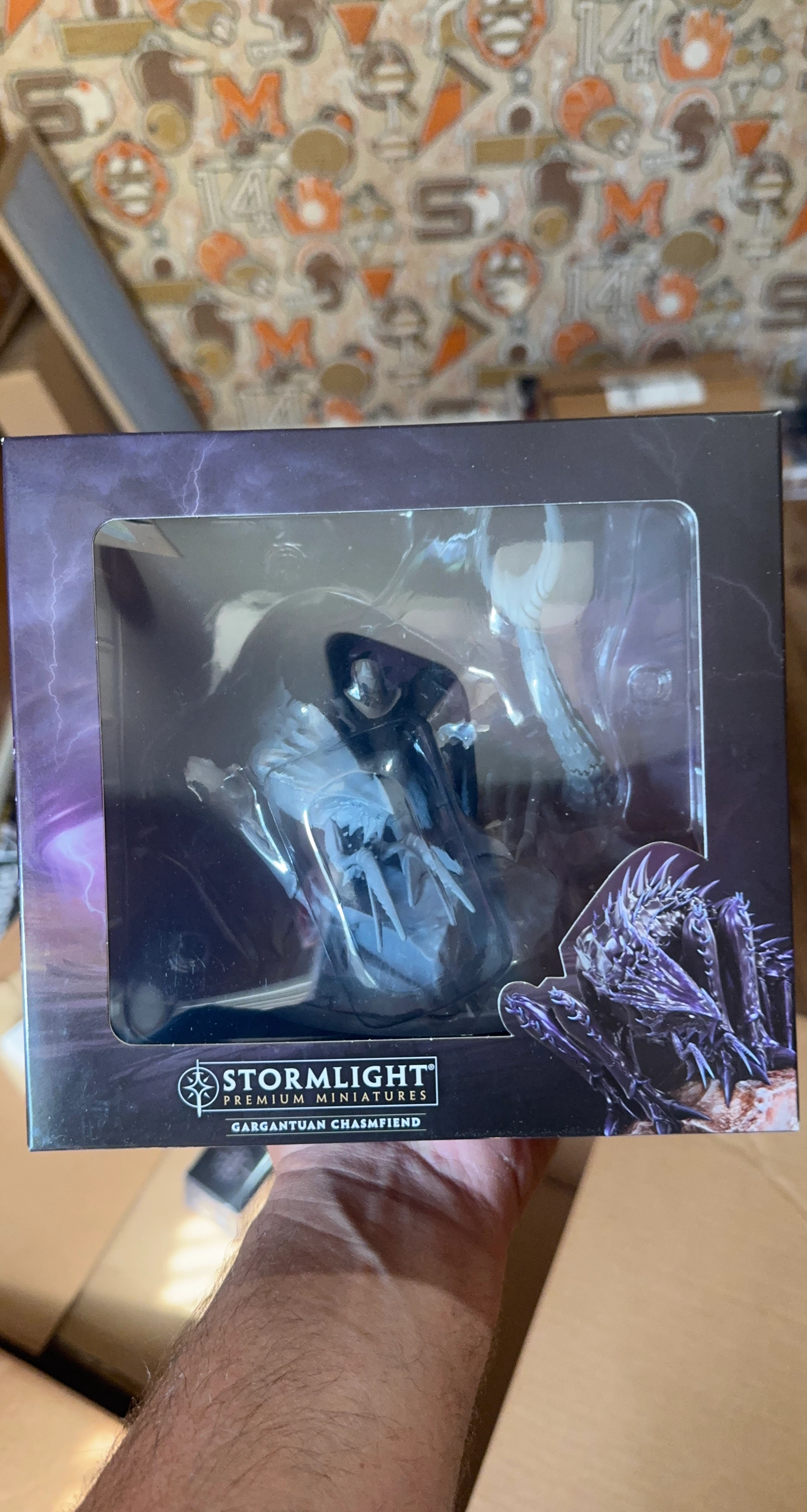 Stormlight Premium Miniatures Gargantuan Chasmfiend