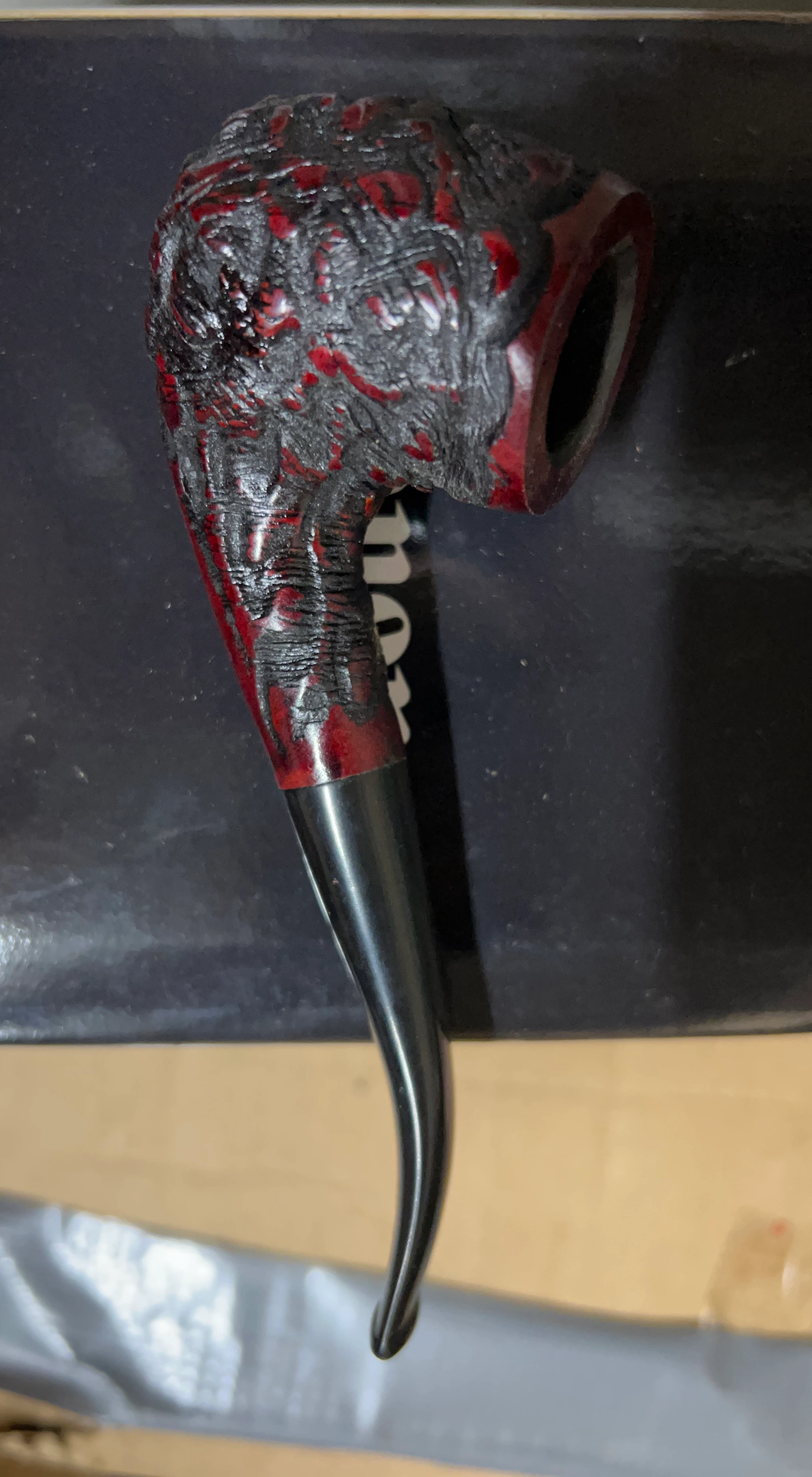 Hand Carved Tobacco Pipe