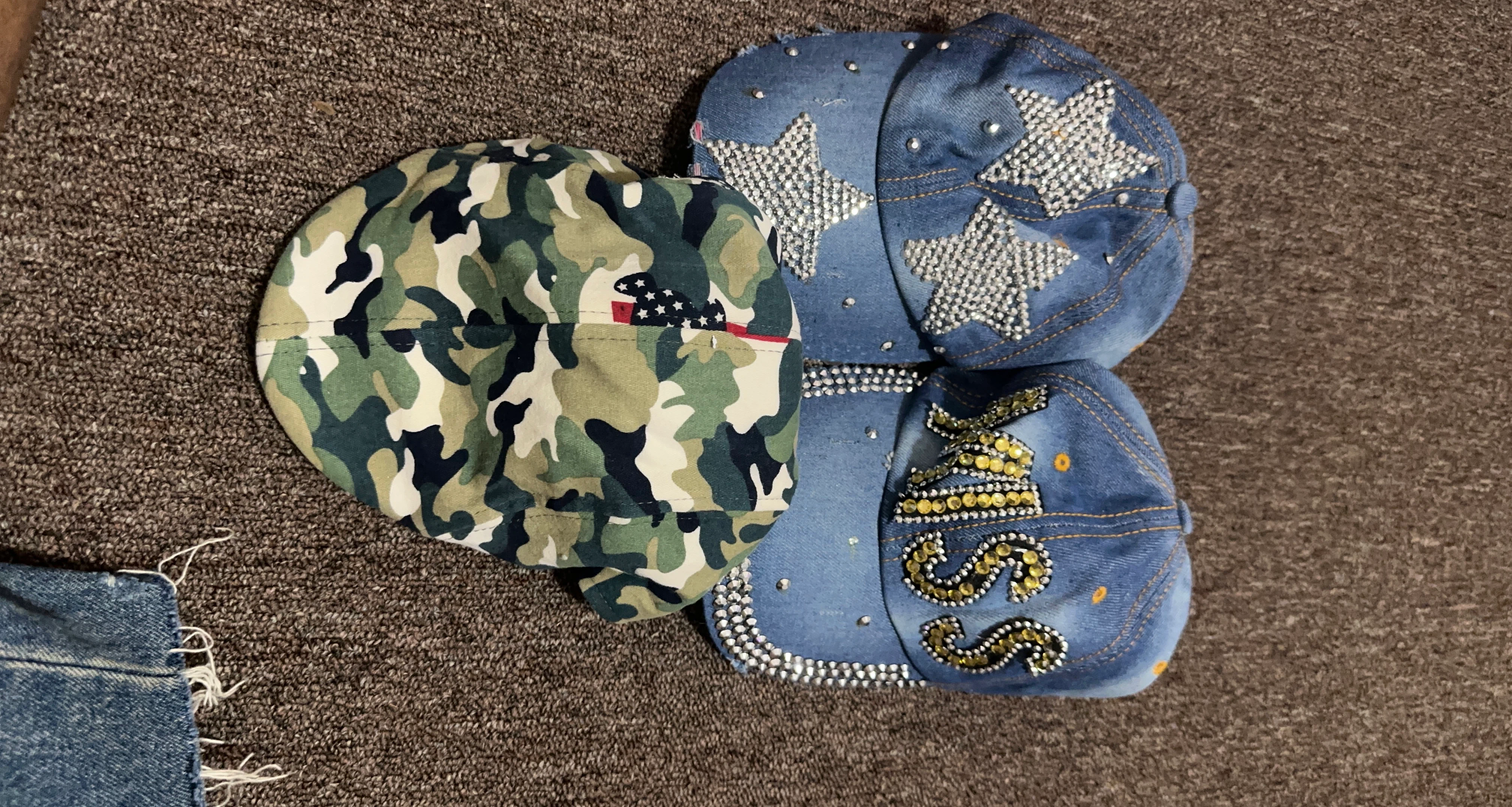 Lot of 3 Decorative hats