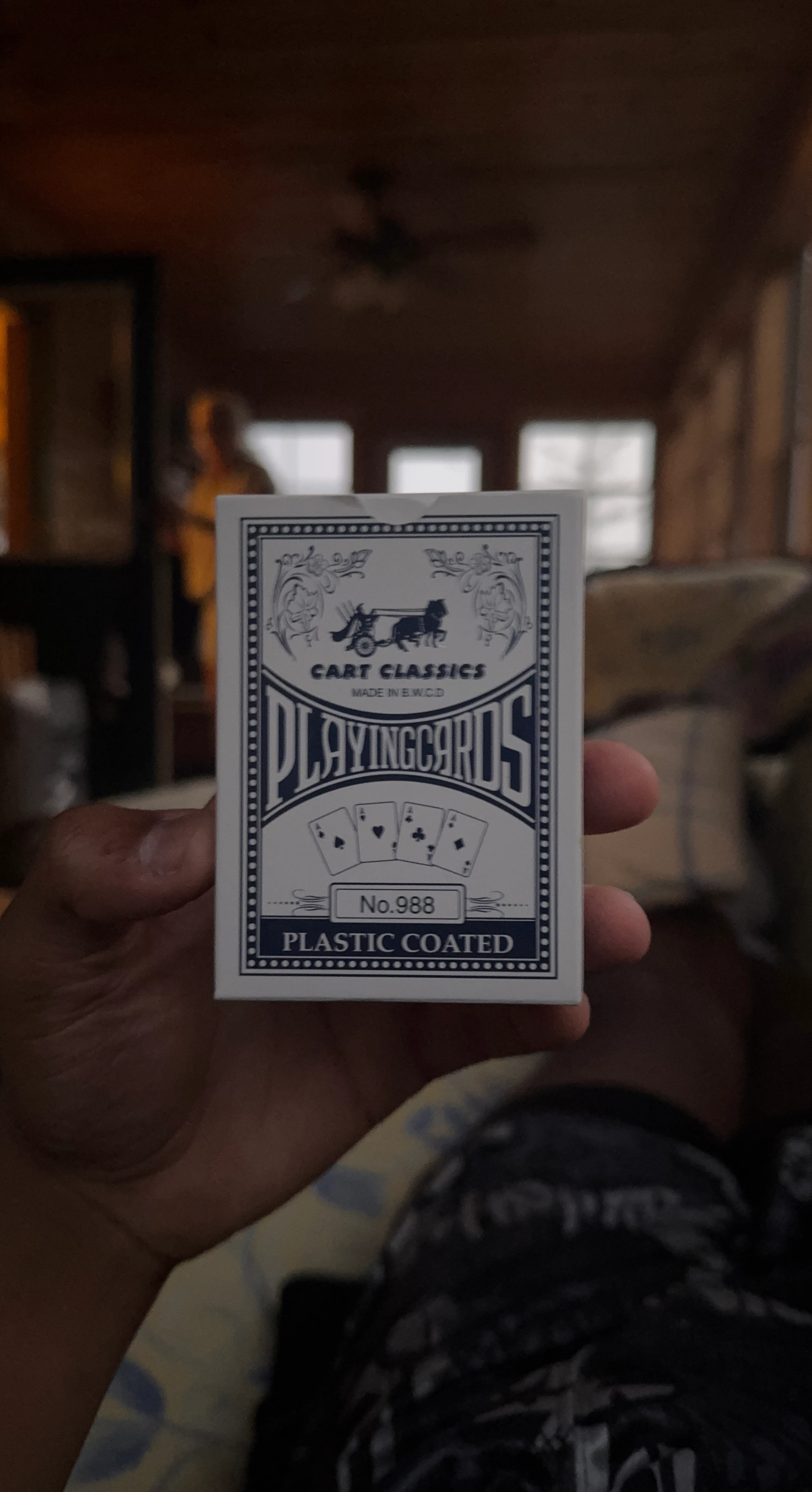 Cart Classics Playing Cards No. 988