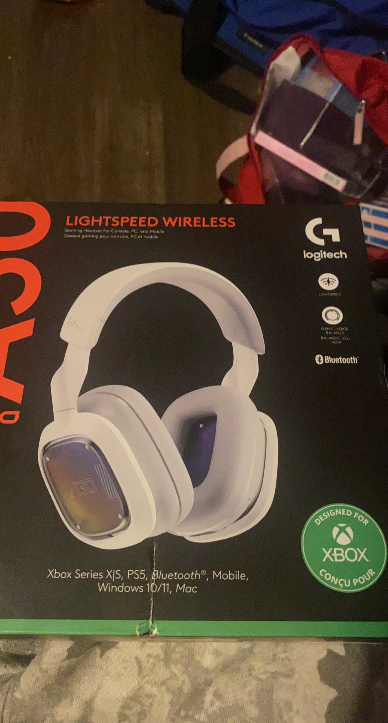 Logitech A30 Lightspeed Wireless Gaming Headset