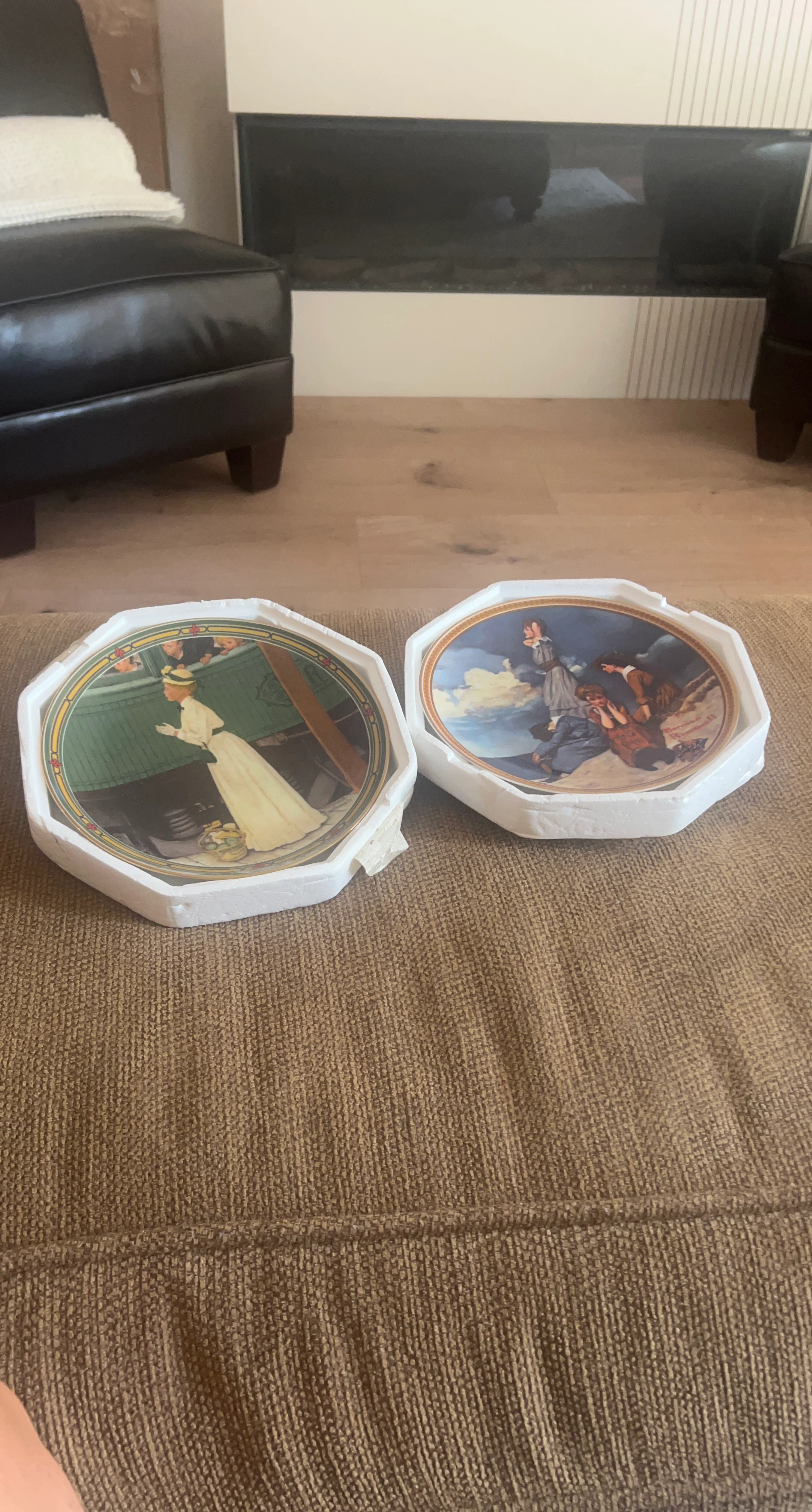 Vintage Norman Rockwell Collector Plates