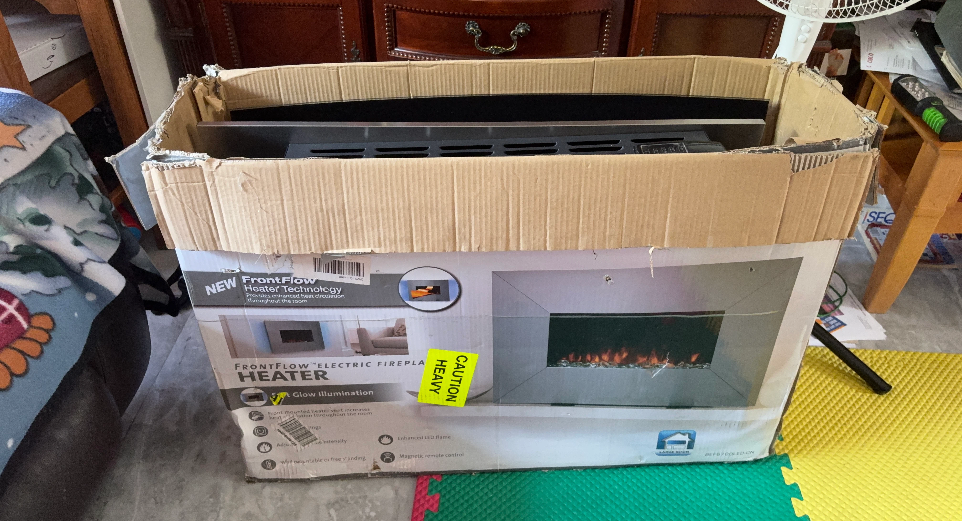 FrontFlow Electric Fireplace Heater