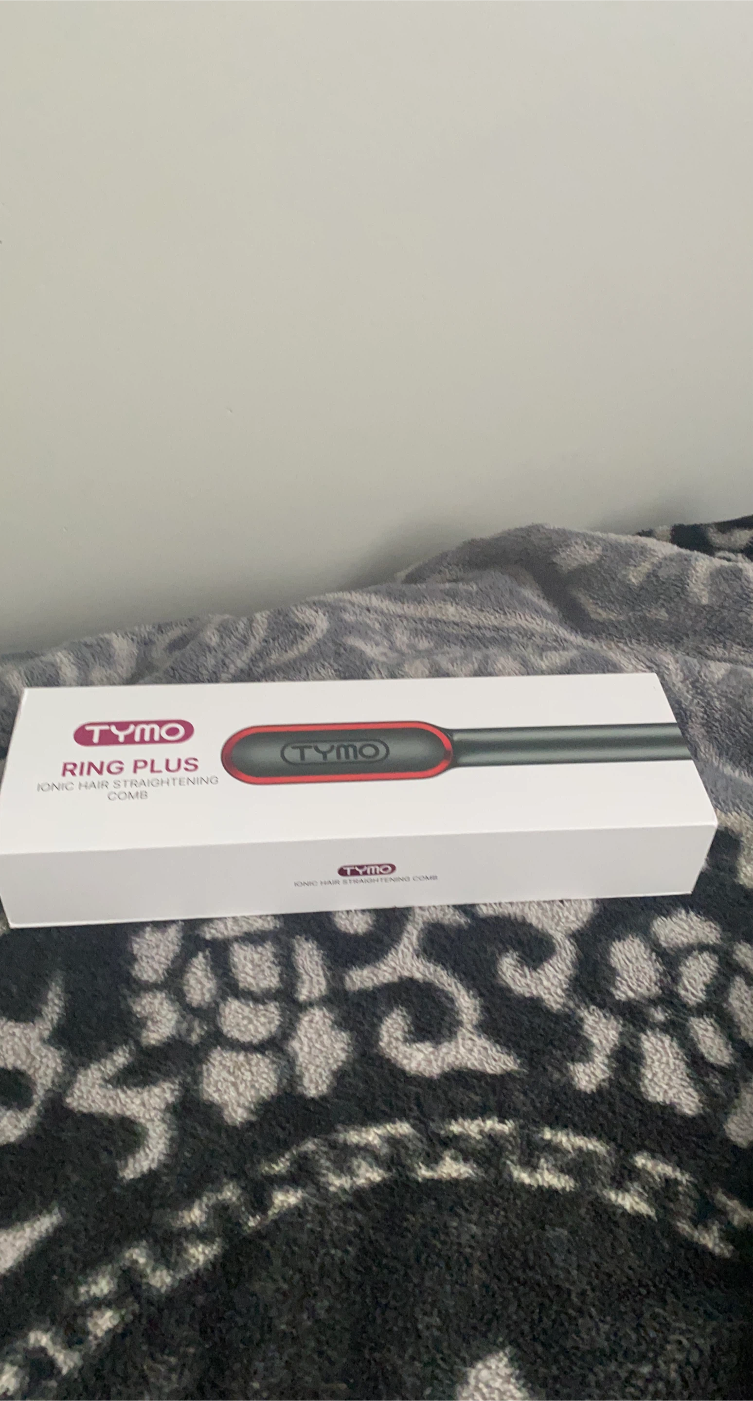 TYMO Ring Plus Ionic Hair Straightening Comb