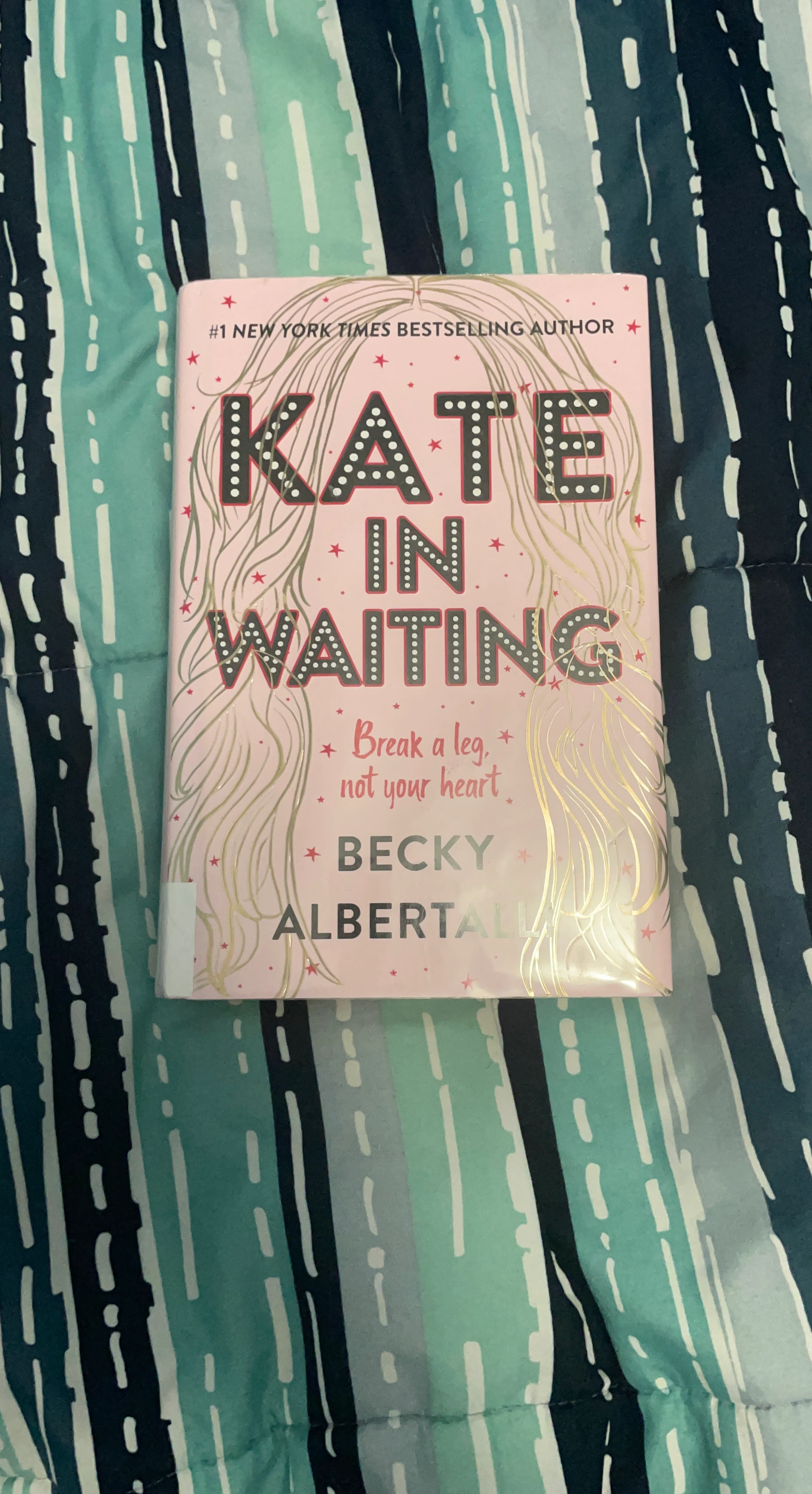 Kate in Waiting by Becky Albertalli - Young Adult Novel