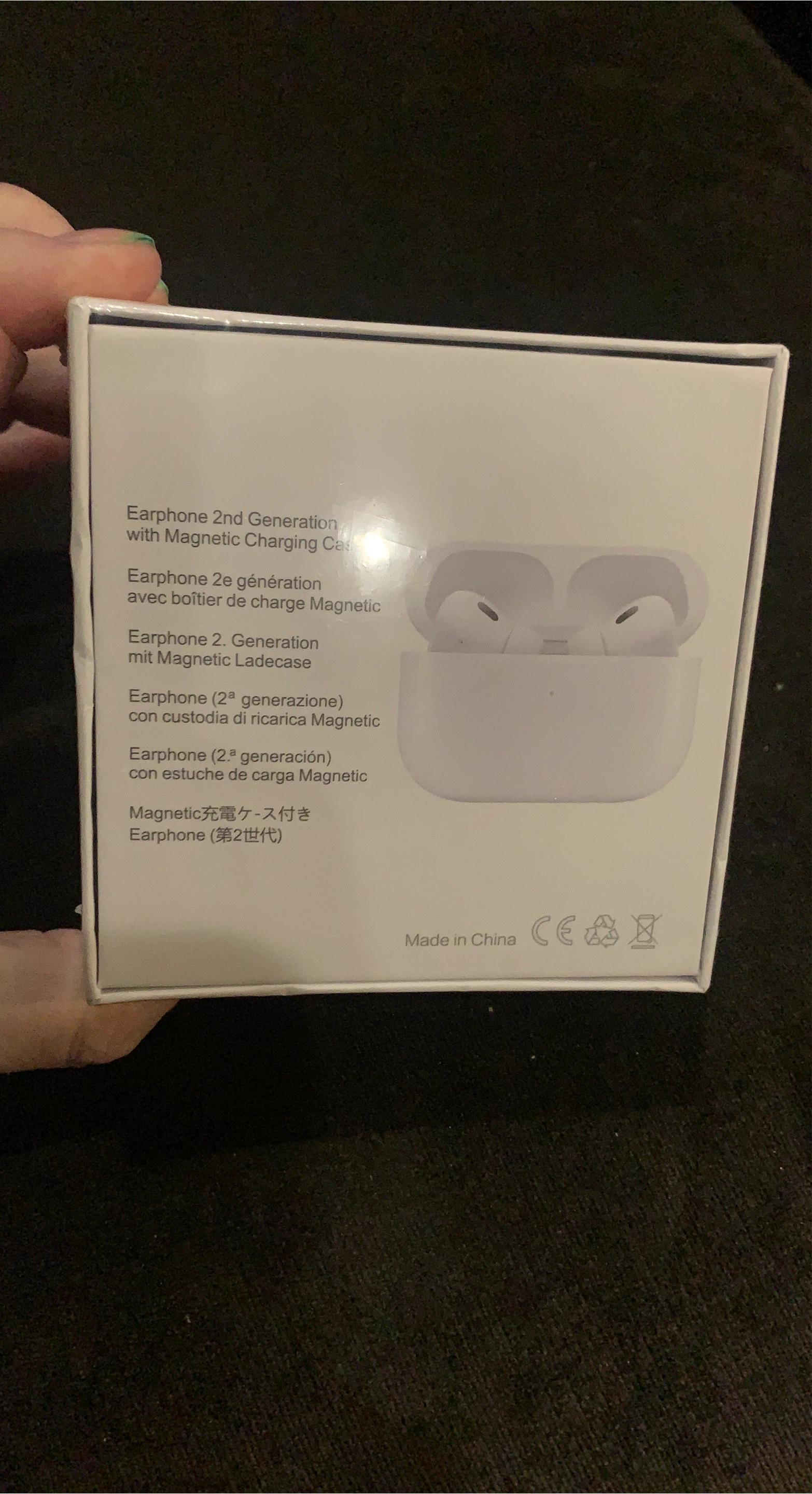 Earphone 2nd Generation with Magnetic Charging Case
