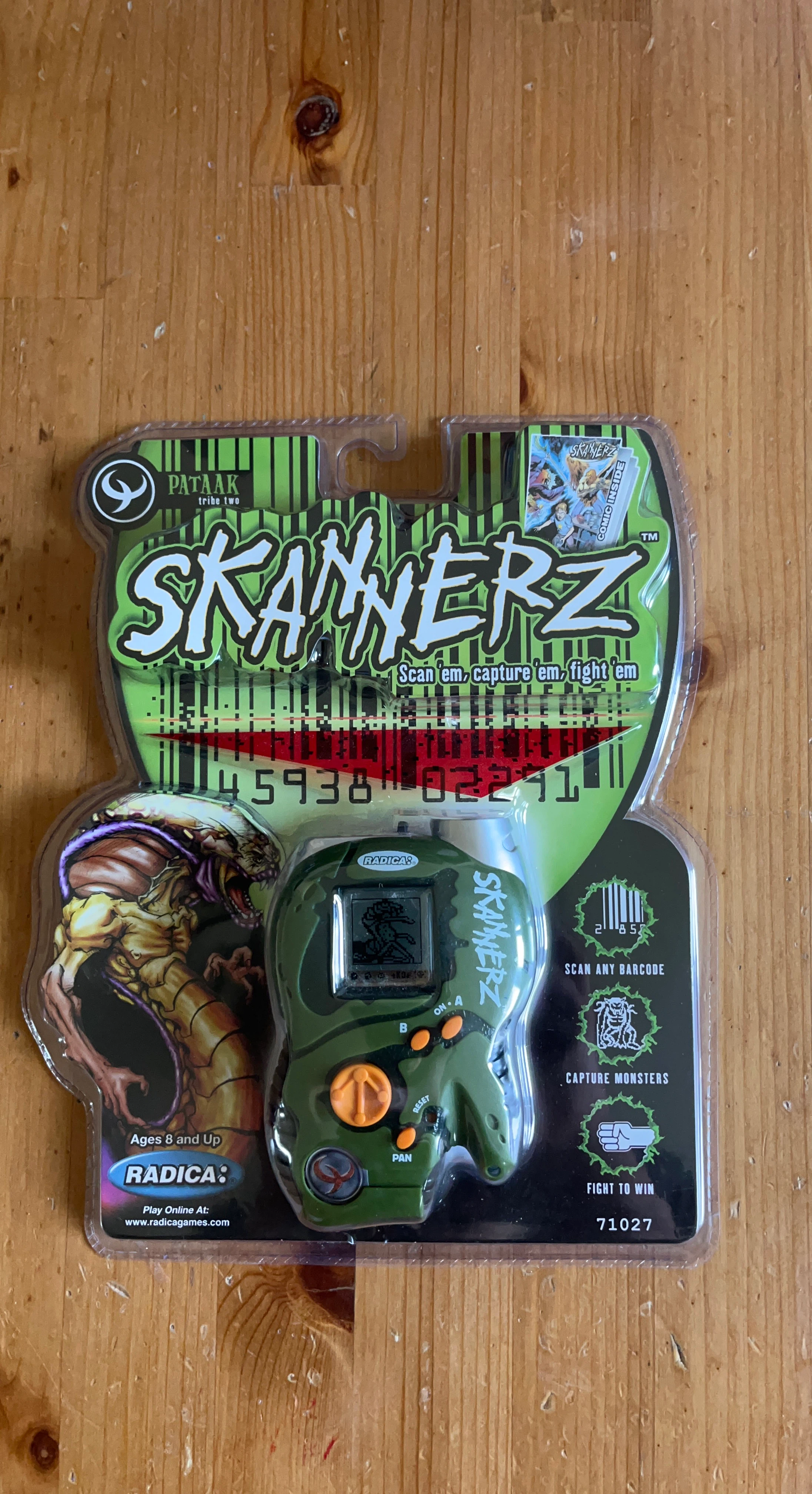 Radica Skannerz Electronic Game