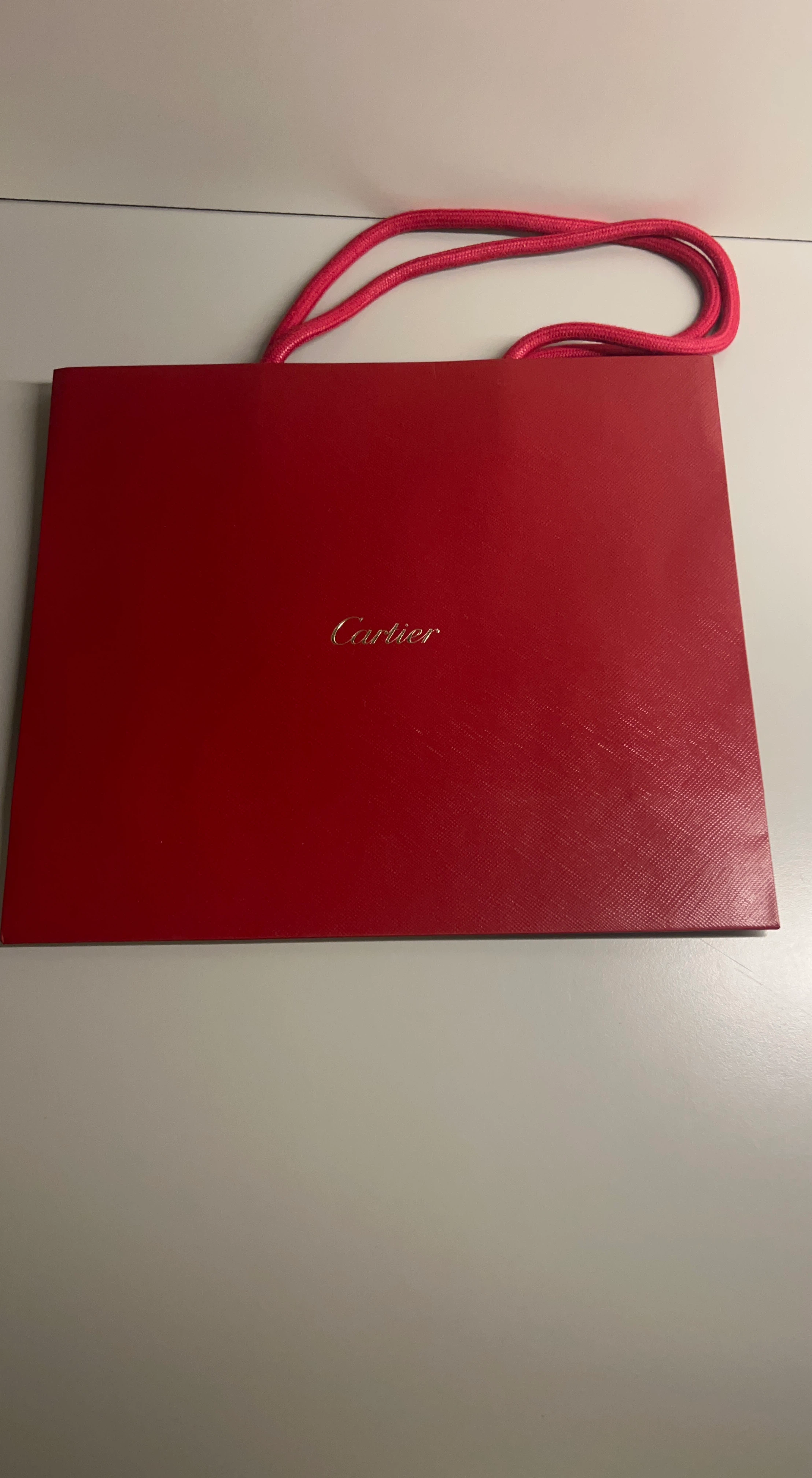 Cartier Shopping Bags
