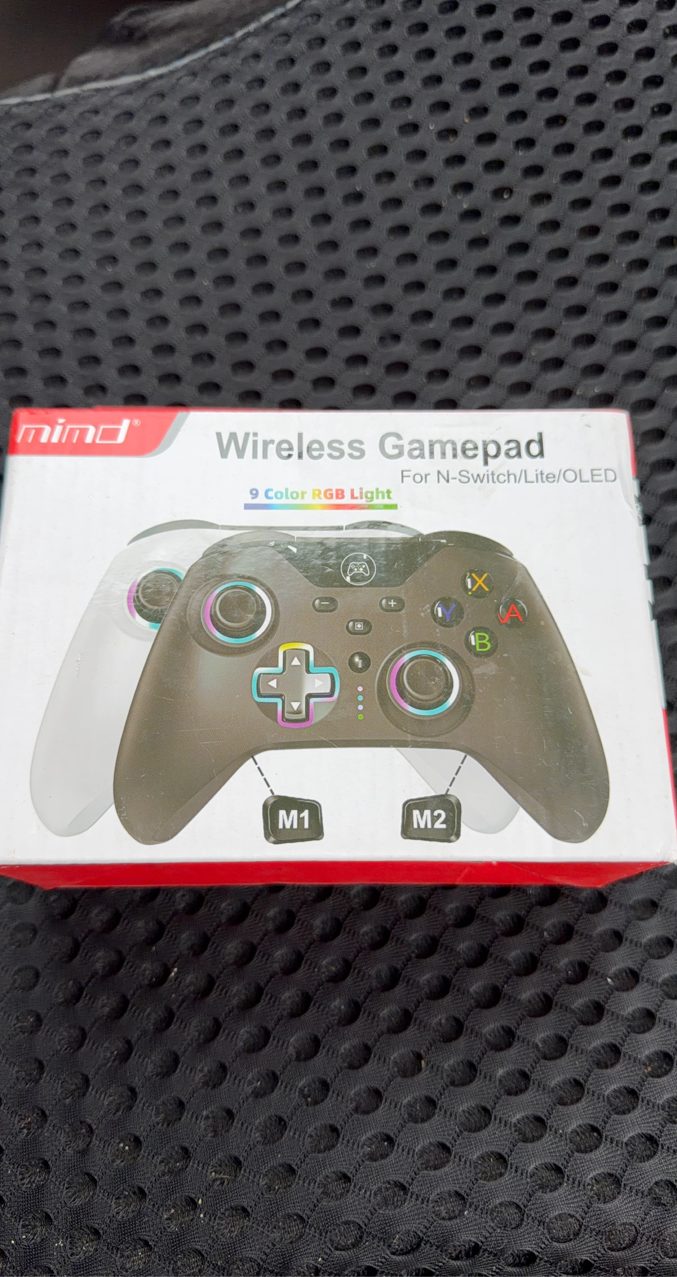 MIMD Wireless Gamepad for N-Switch/Lite/OLED with RGB Light