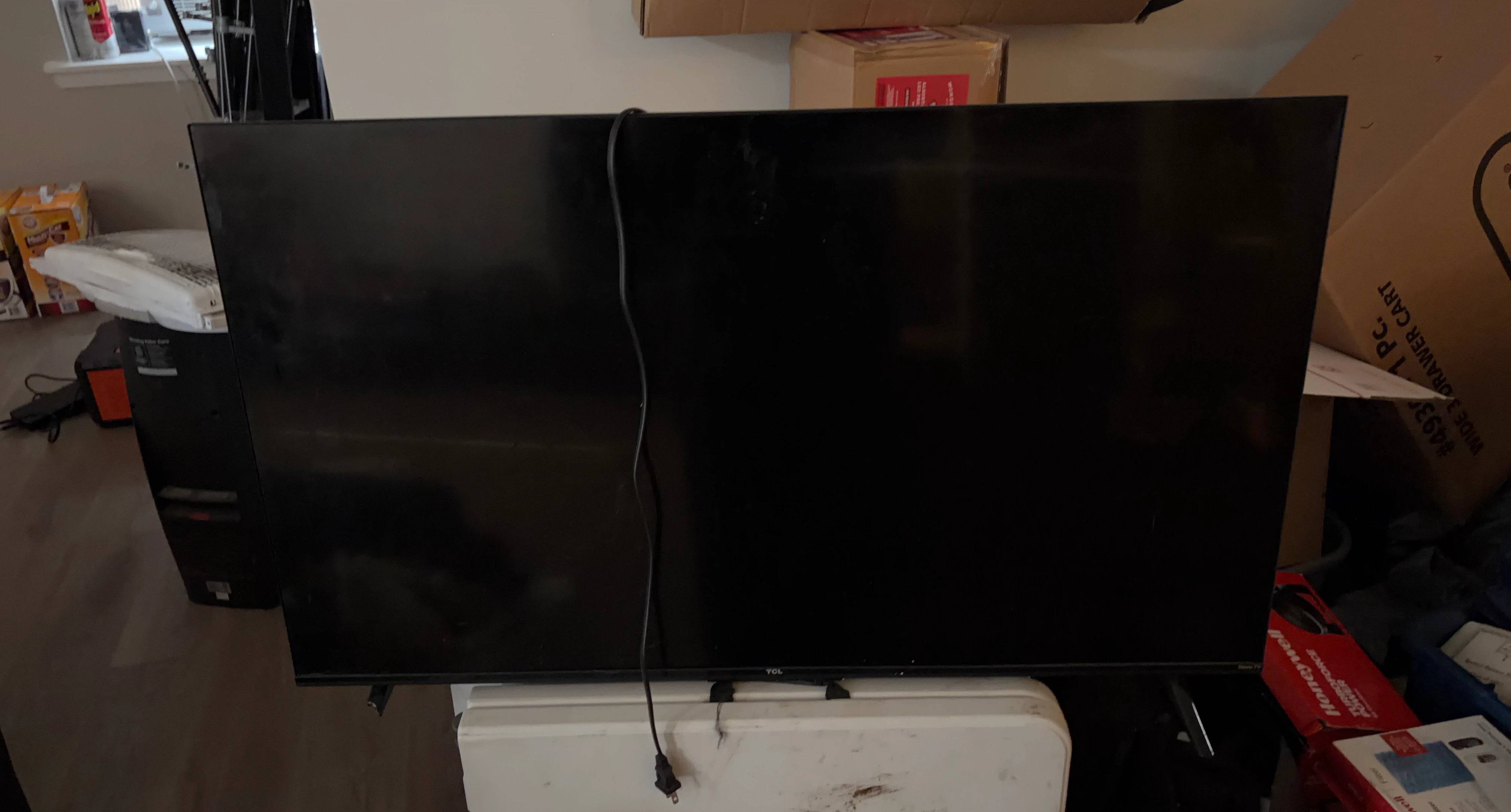 TCL Black Flat Screen TV