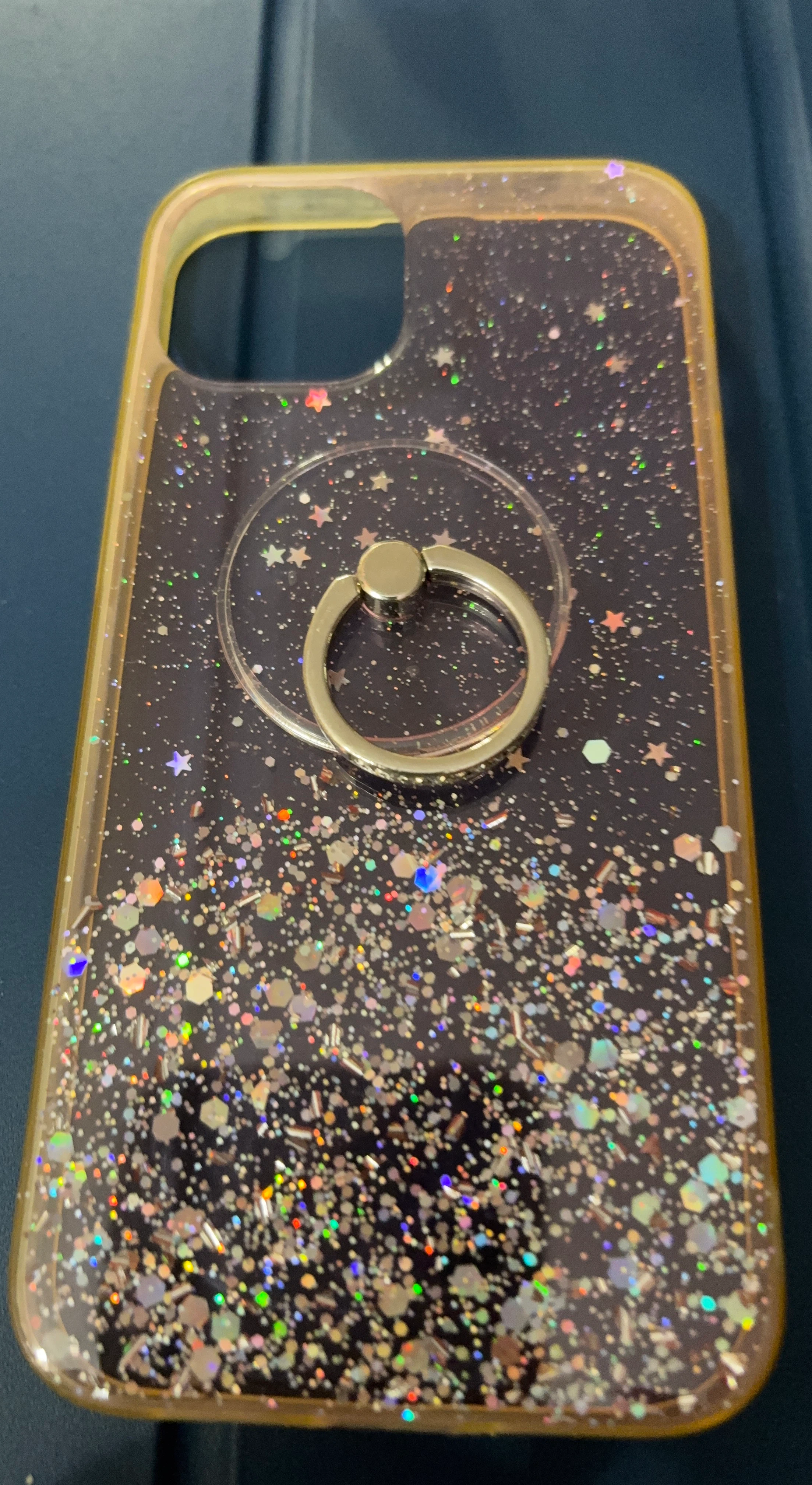 Sparkly Glitter Phone Case with Ring Holder