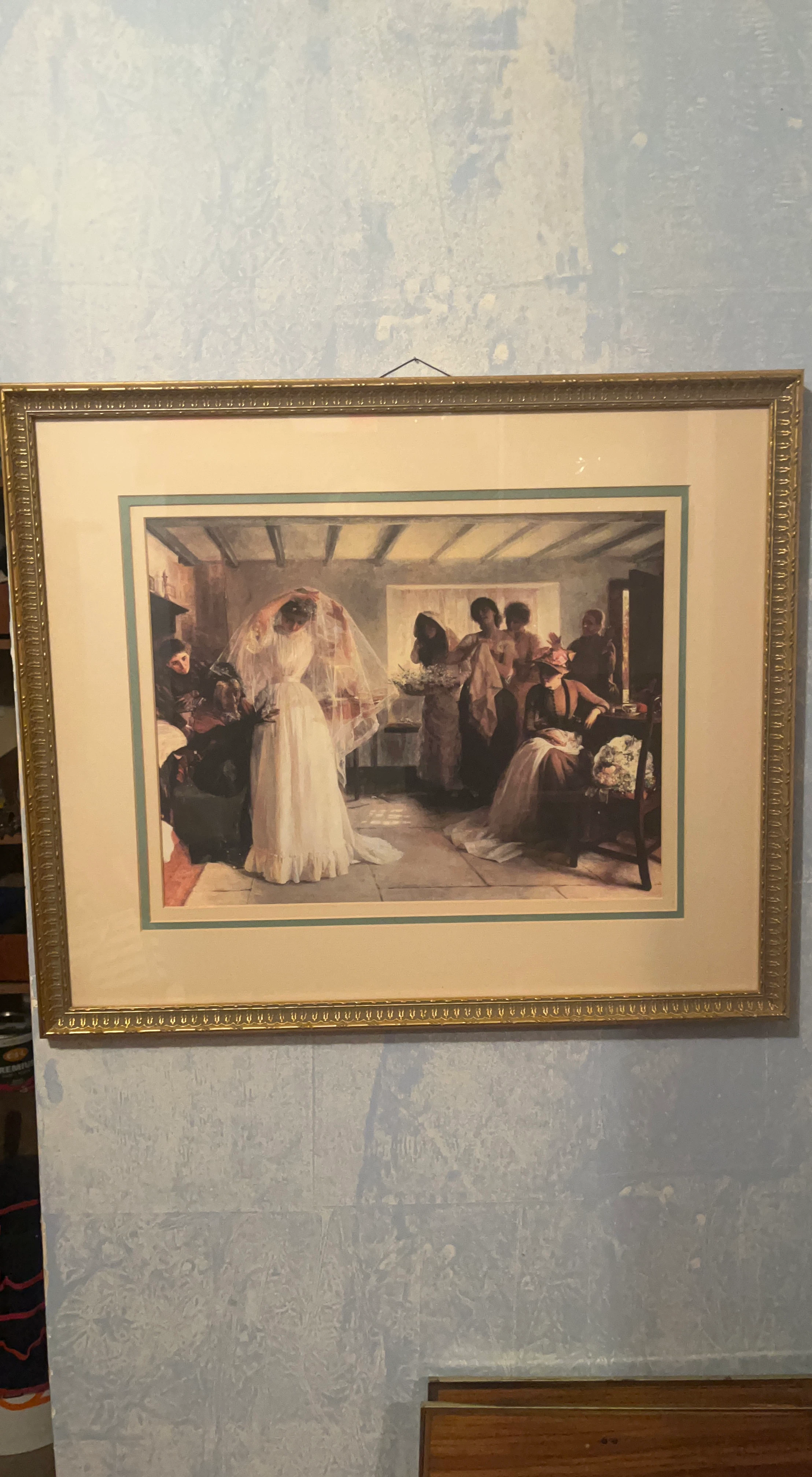 Framed Print of Wedding Scene