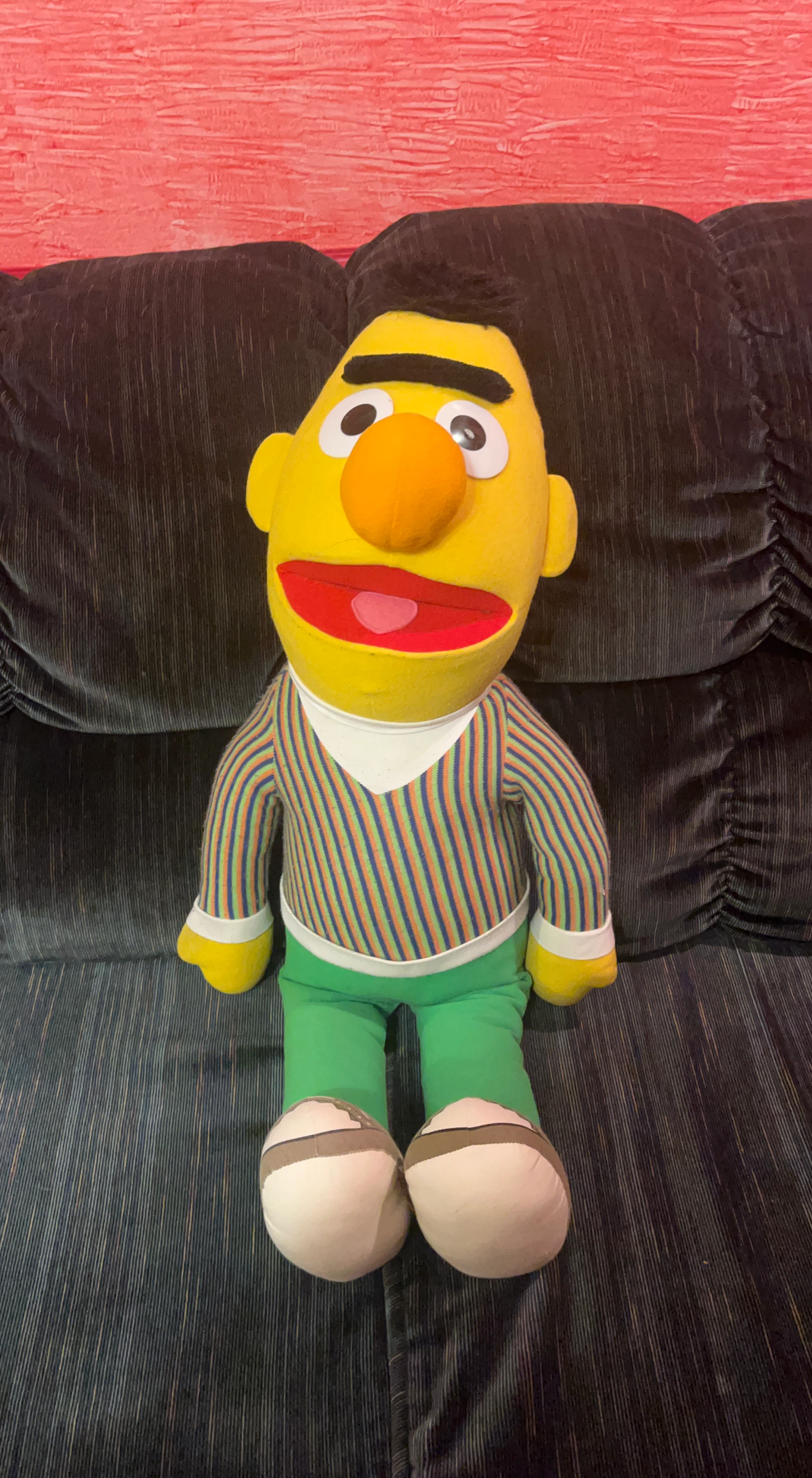 Vintage Bert Sesame Street Plush Toy