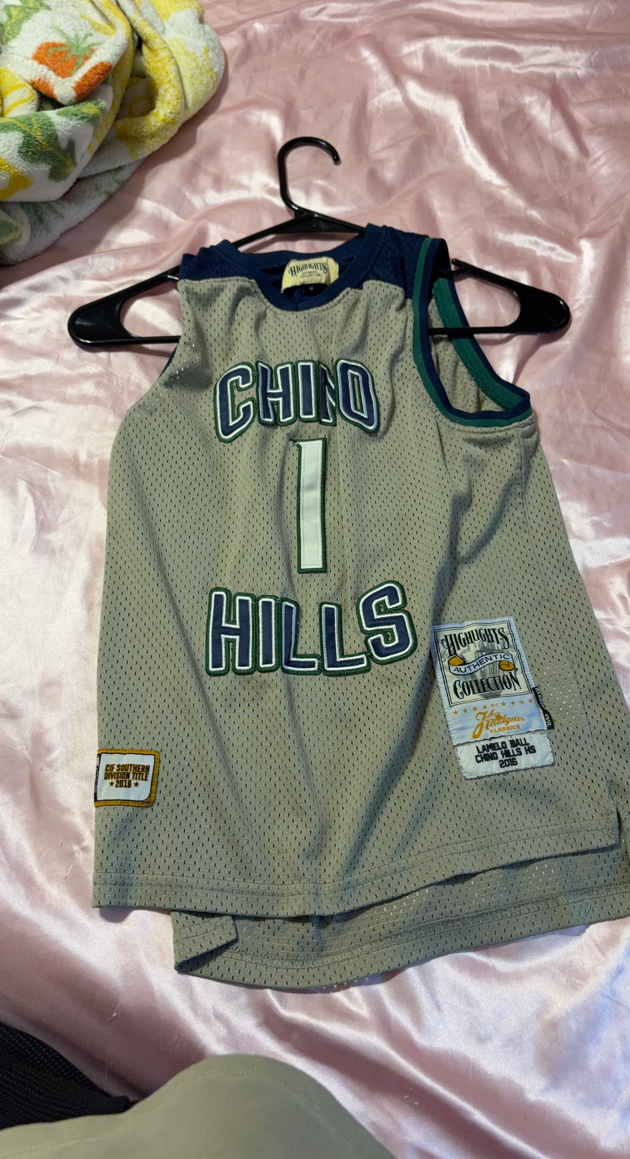 Chino Hills LaMelo Ball Basketball Jersey