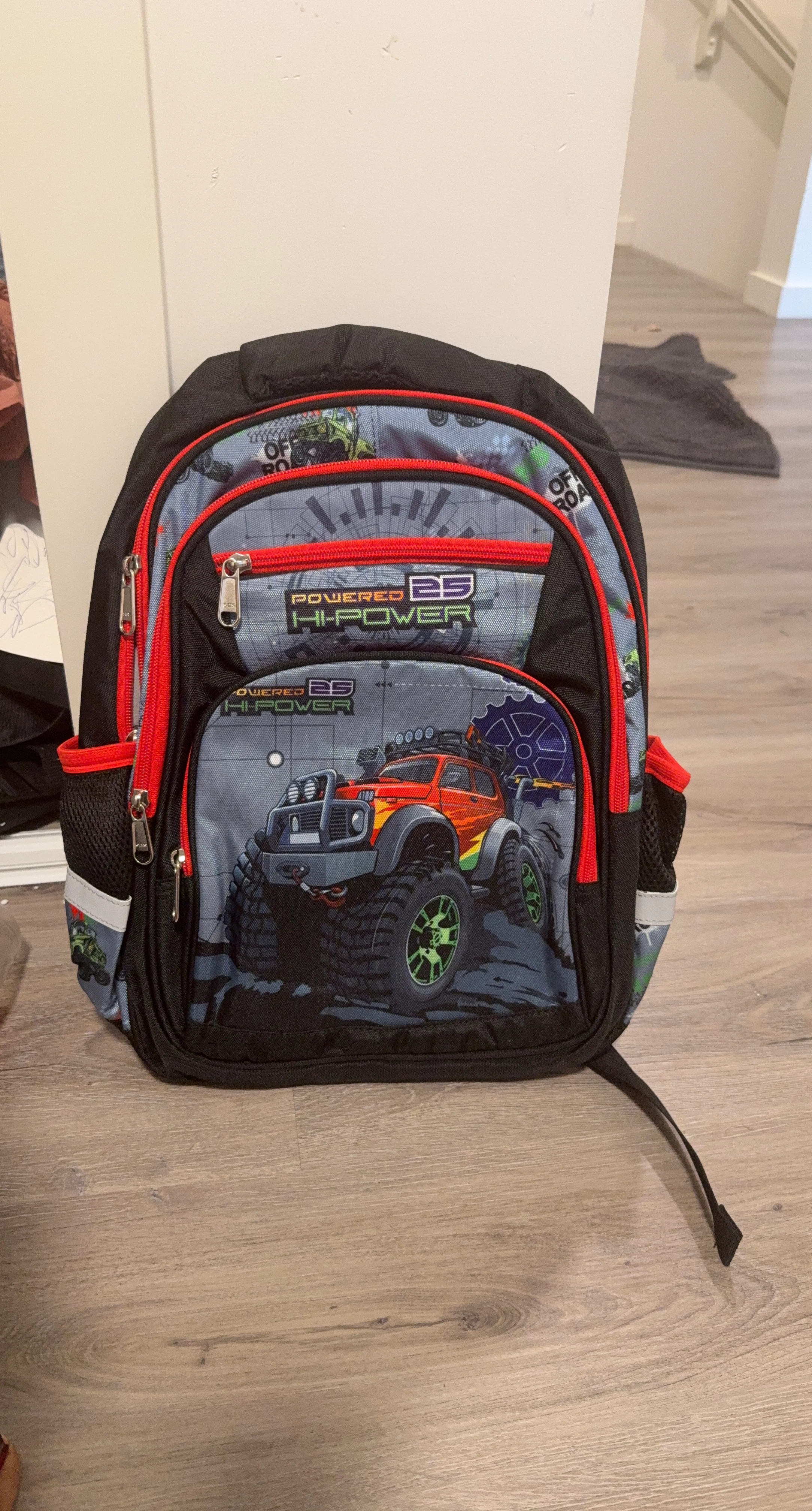 Kids Monster Truck Backpack