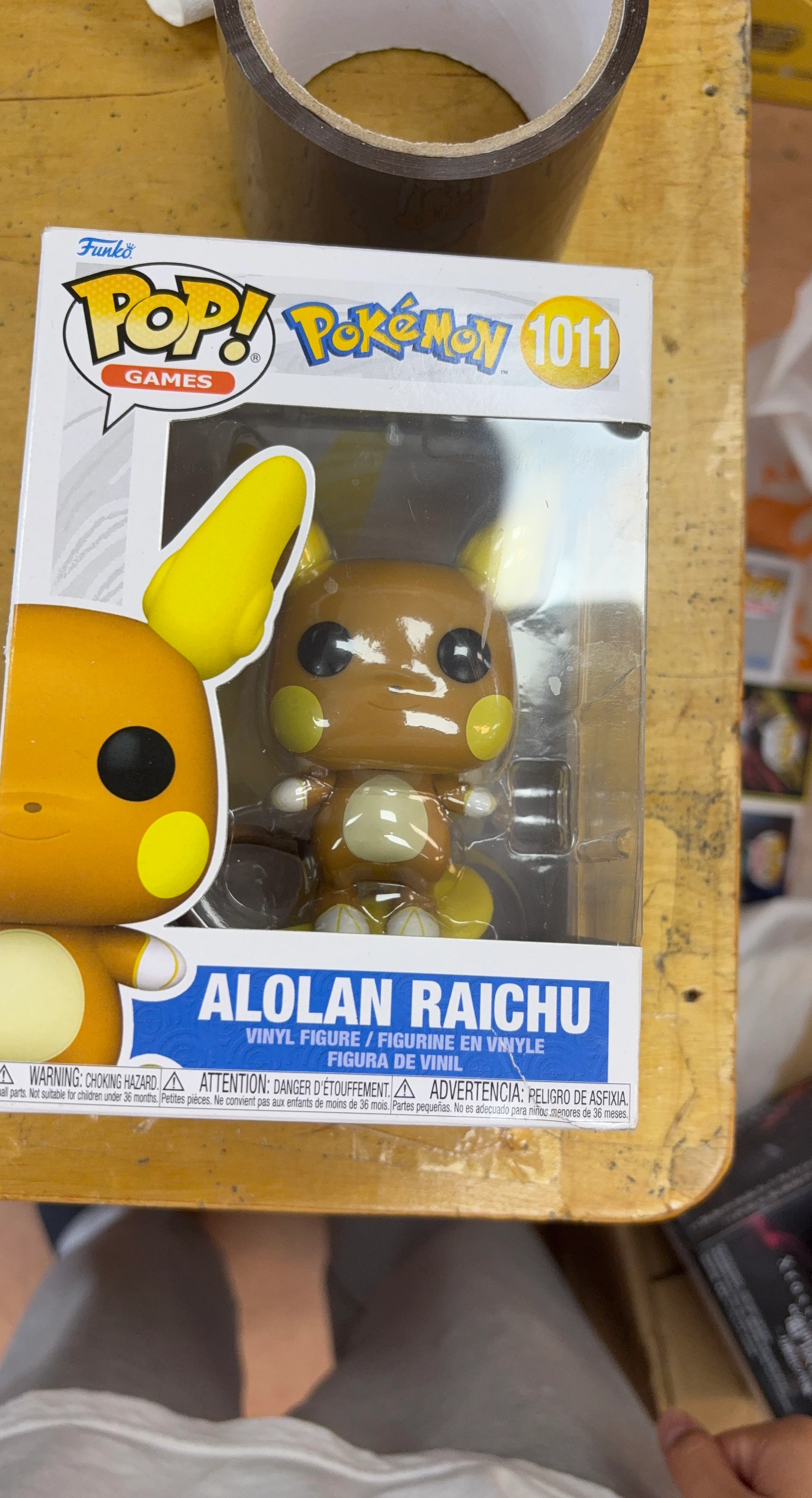 Funko Pop! Alolan Raichu 1011 Vinyl Figure