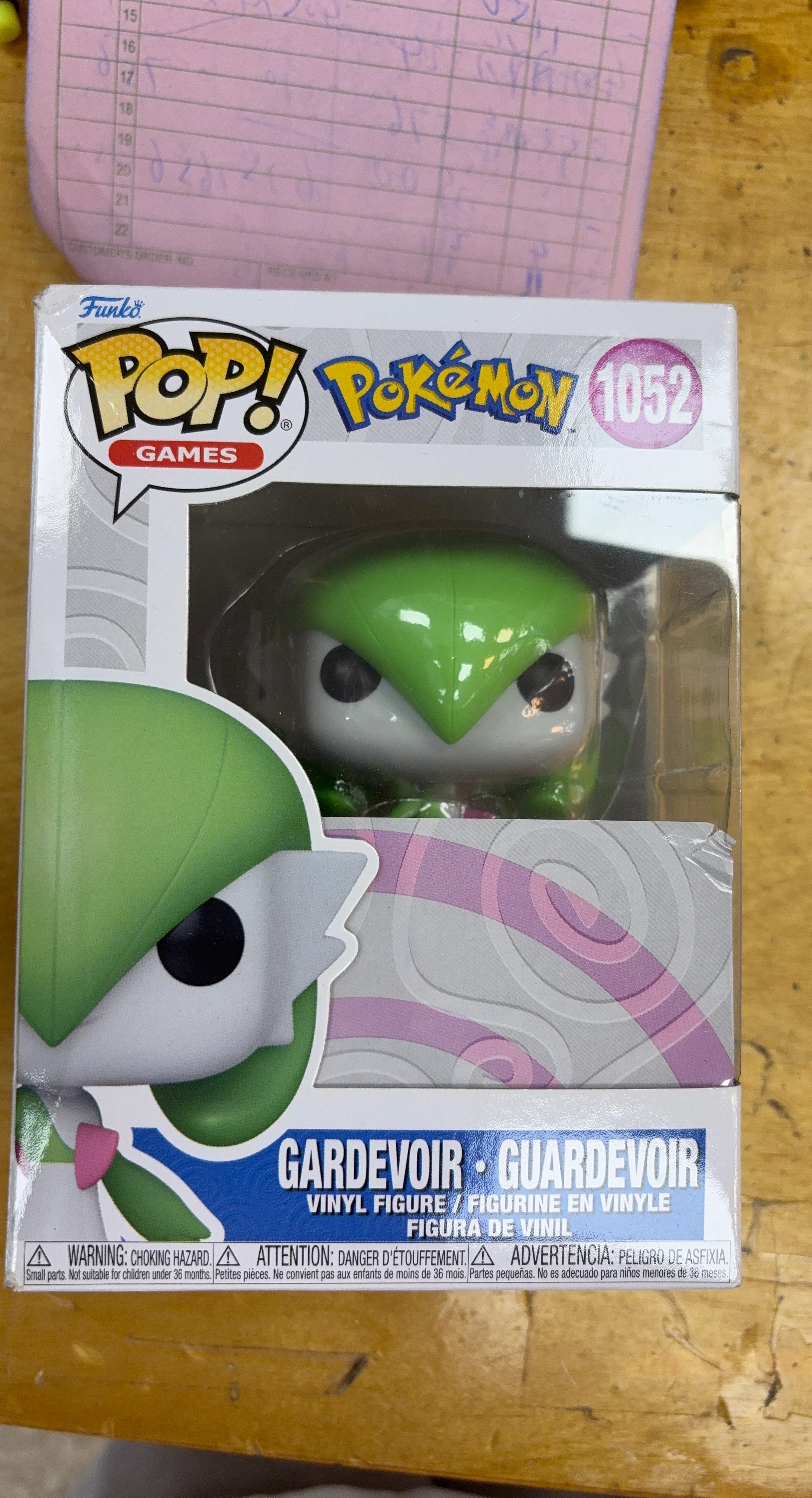 Funko Pop! Pokemon Gardevoir Vinyl Figure 1052