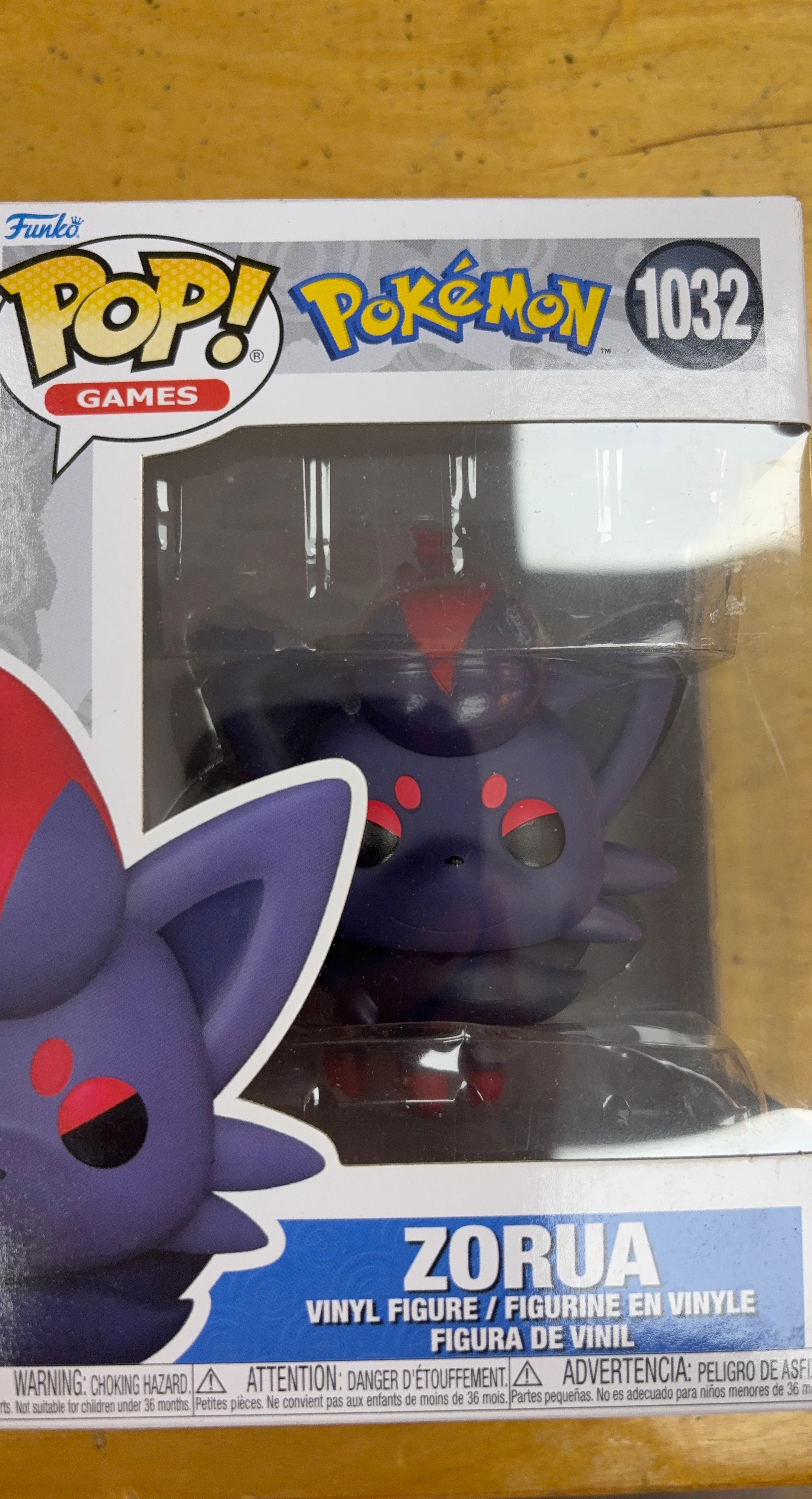 Funko Pop! Games Pokémon Zorua #1032 Vinyl Figure