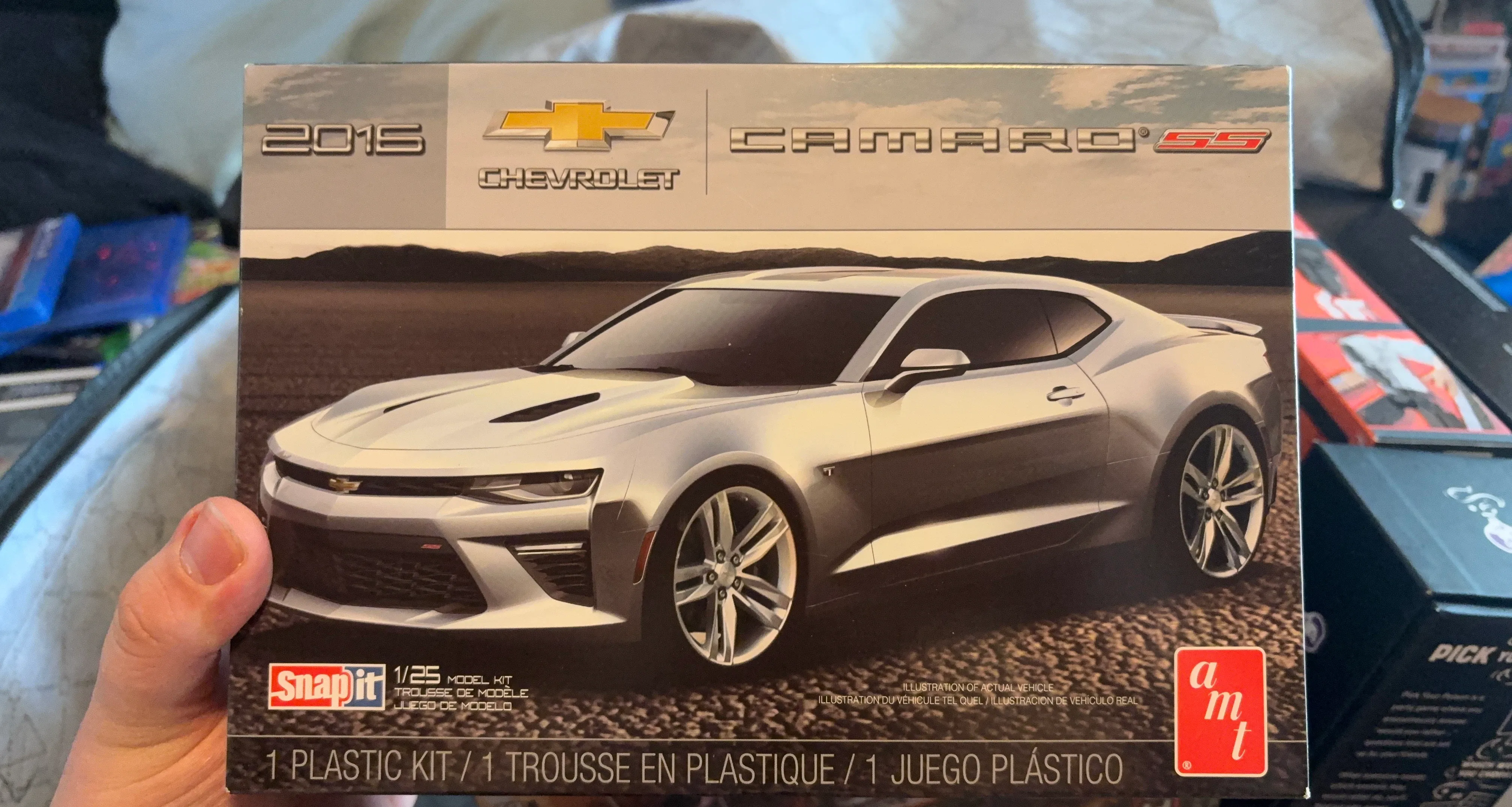 2015 Chevrolet Camaro SS Snapit Model Kit 1/25