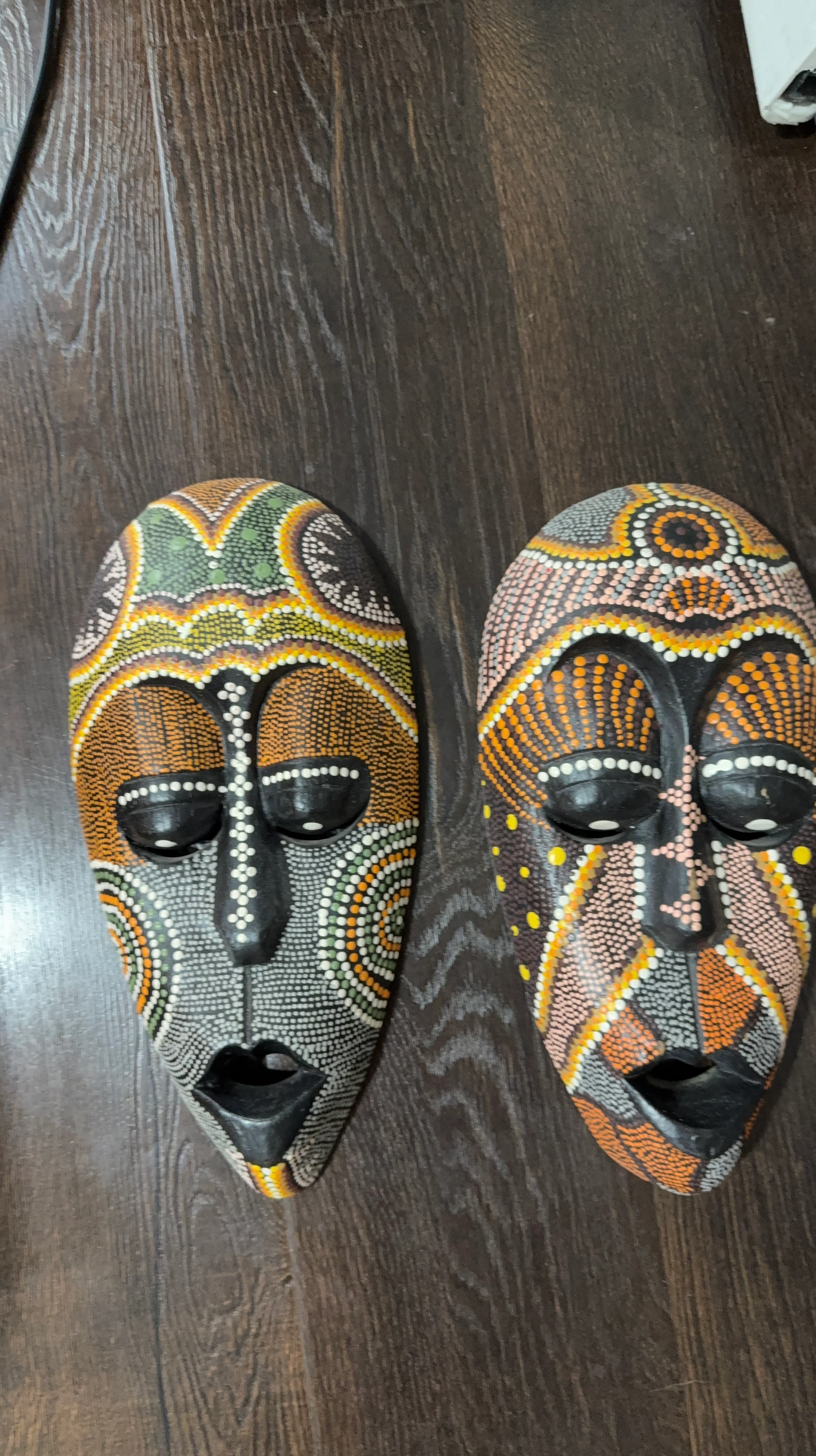 Decorative Tribal Masks Set