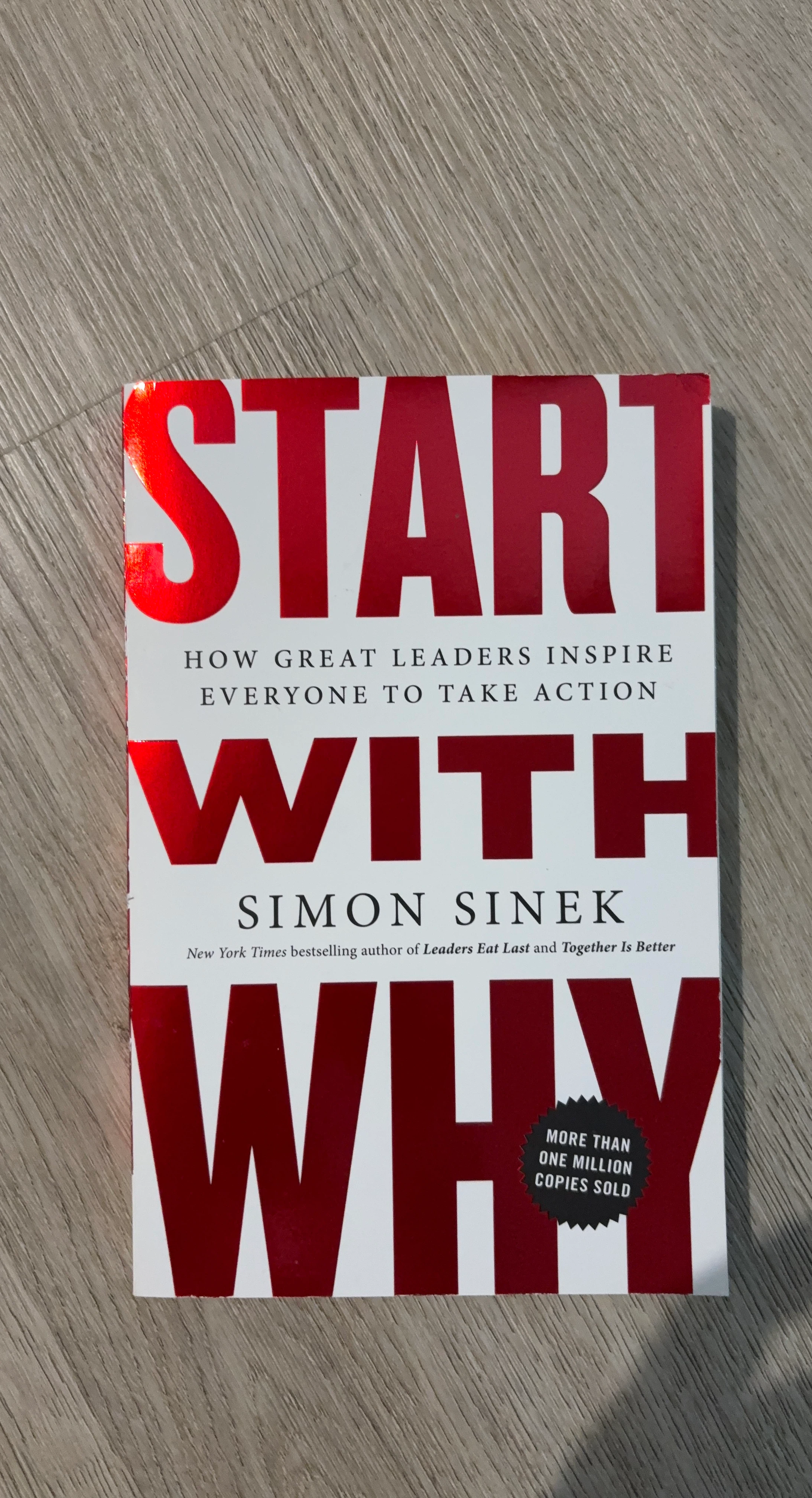 Start With Why by Simon Sinek Book