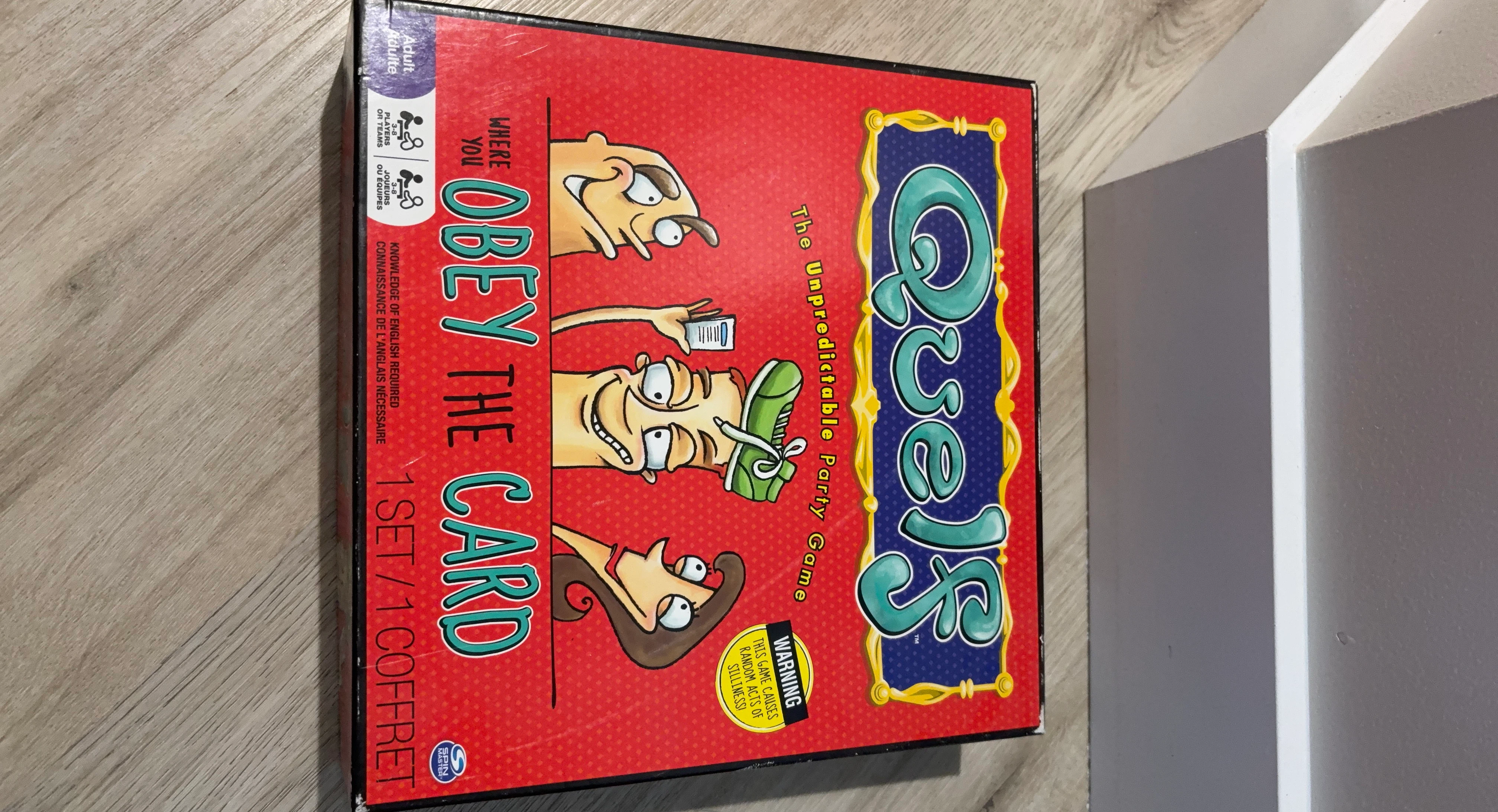 Quelf The Unpredictable Party Game
