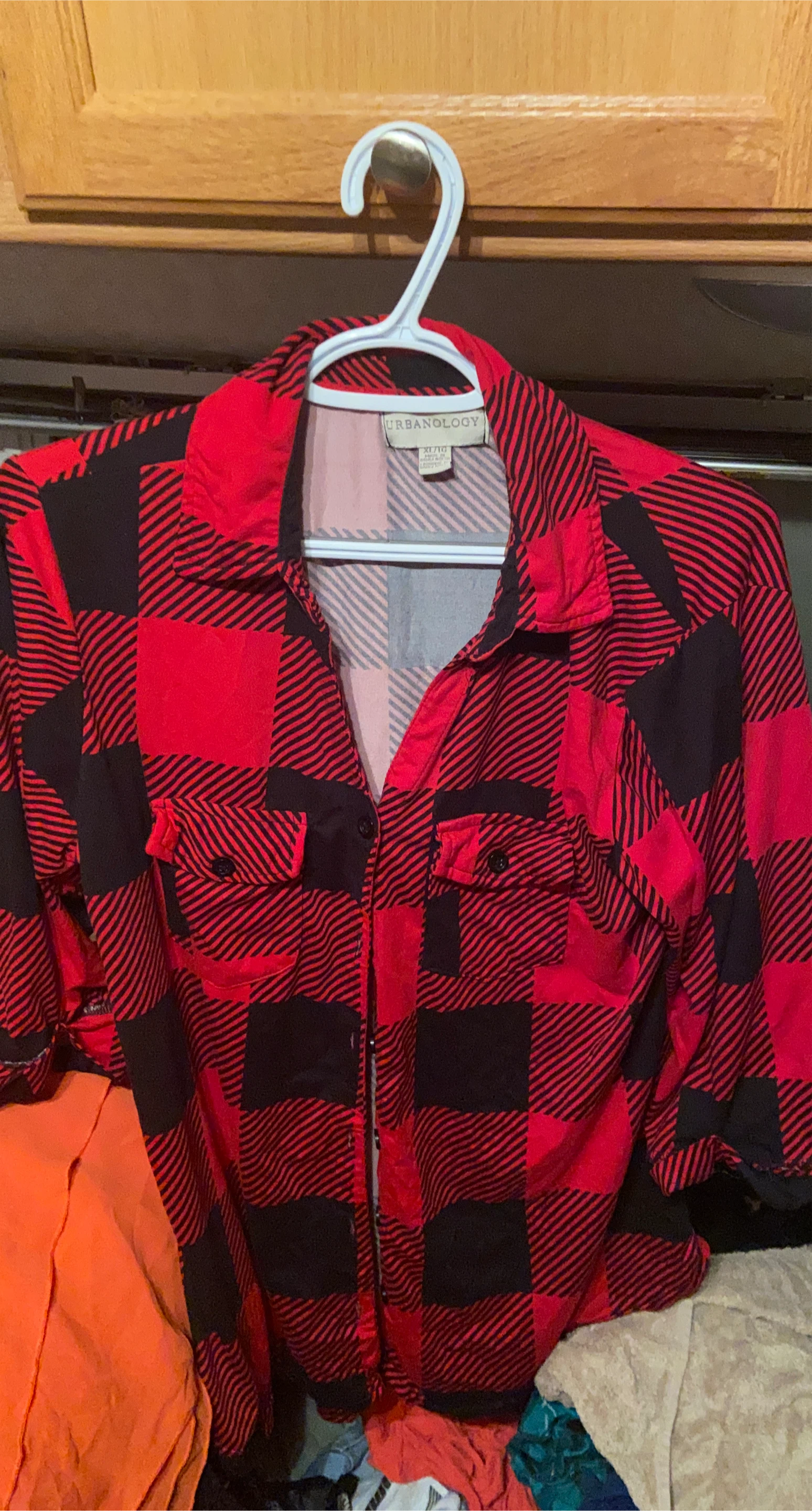 Urbanology Plaid Button-Up Shirt