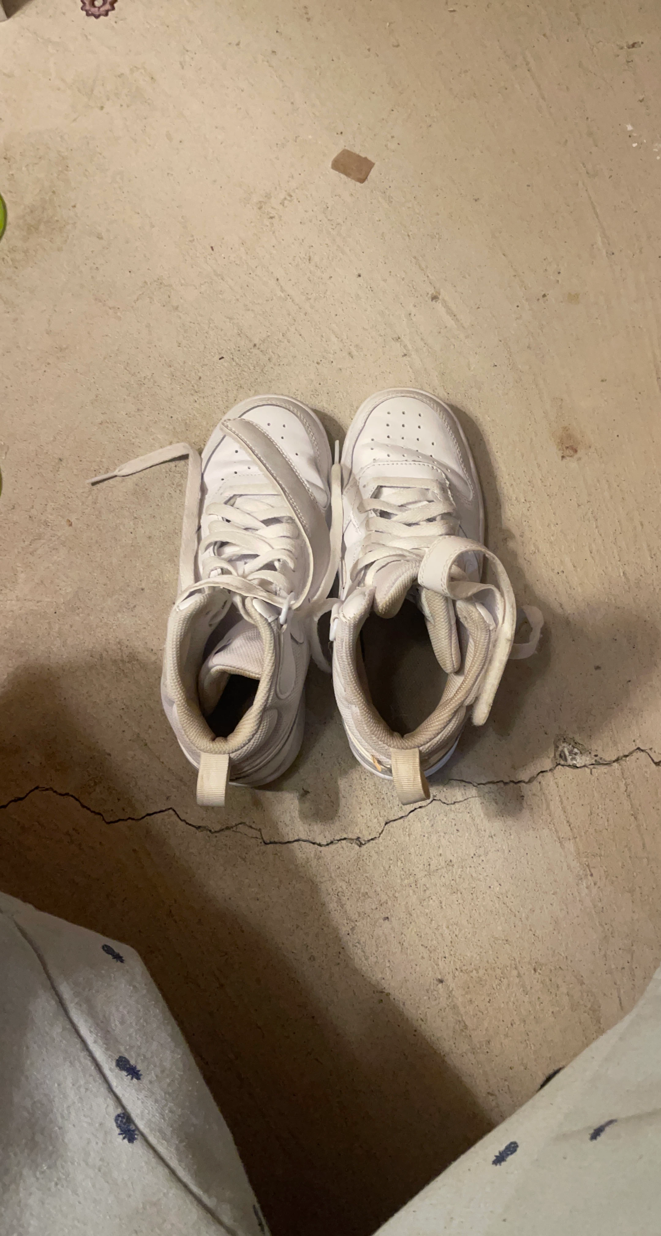 Nike White High-Top Sneakers