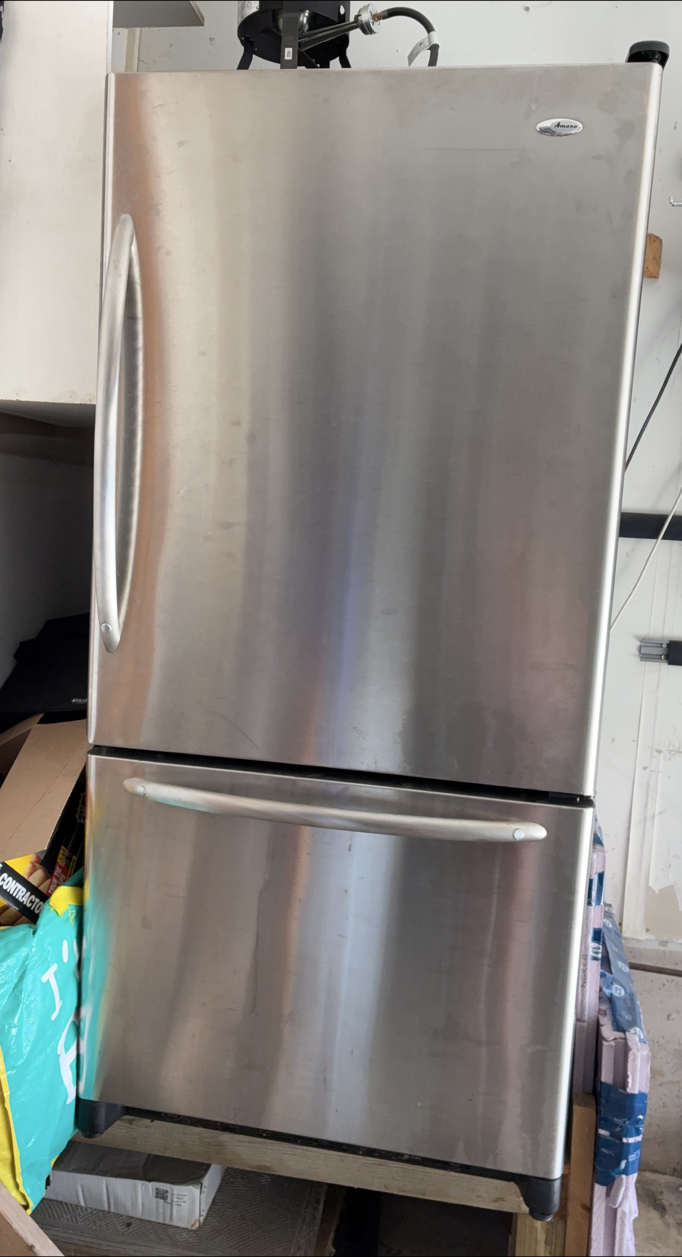 Amana Stainless Steel Refrigerator