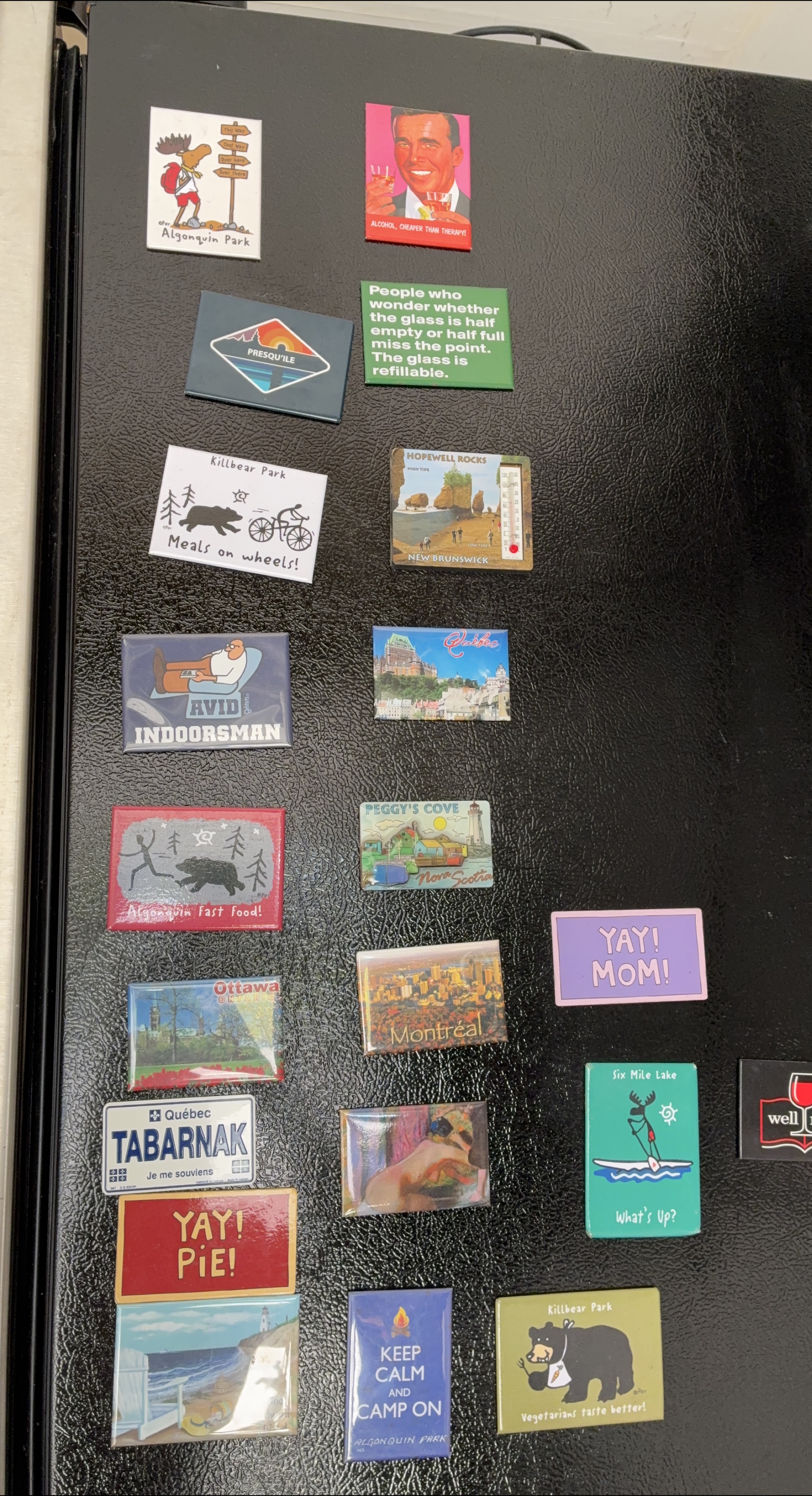 Canadian Travel and Humour Magnets