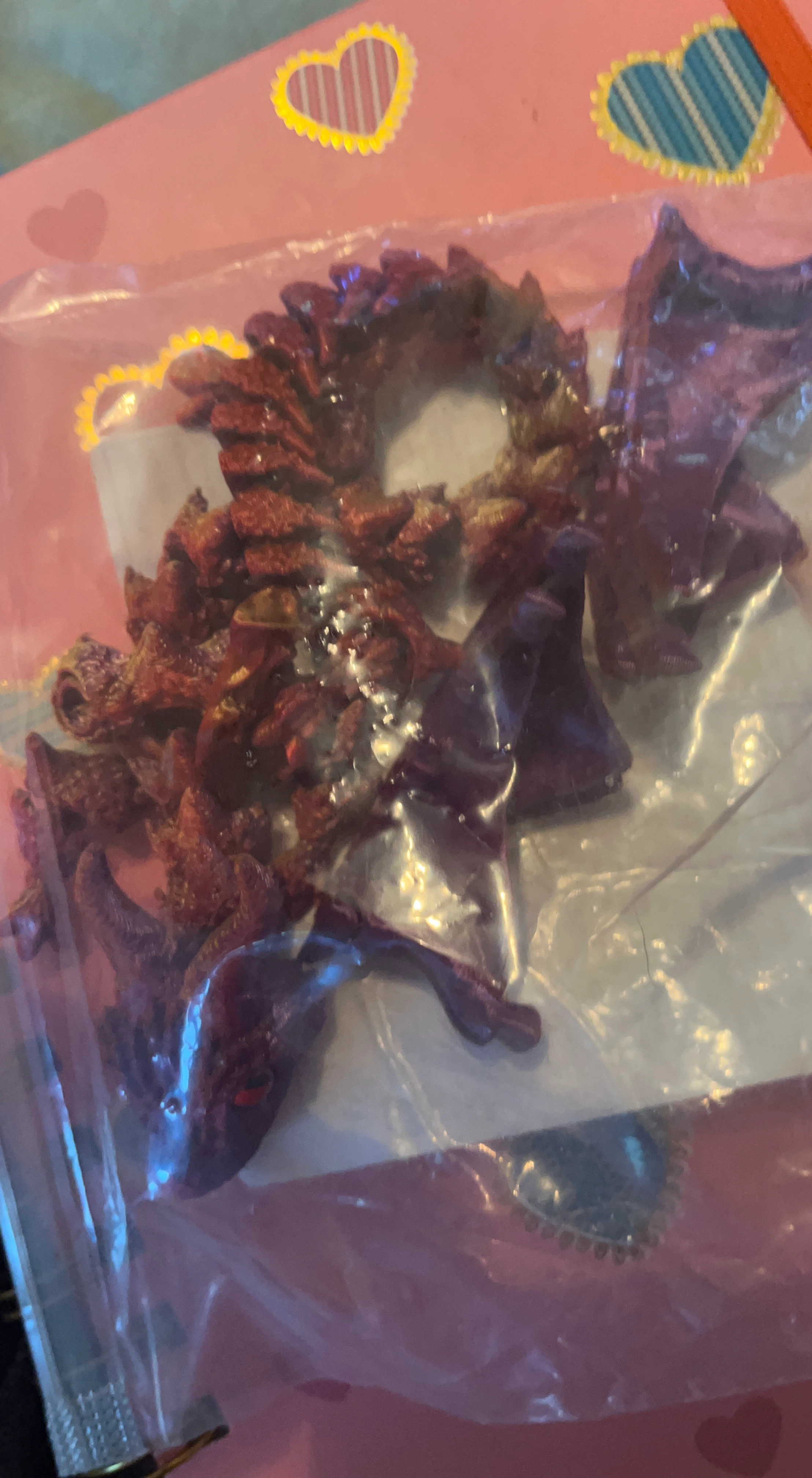 Red Dragon Figurine Toy