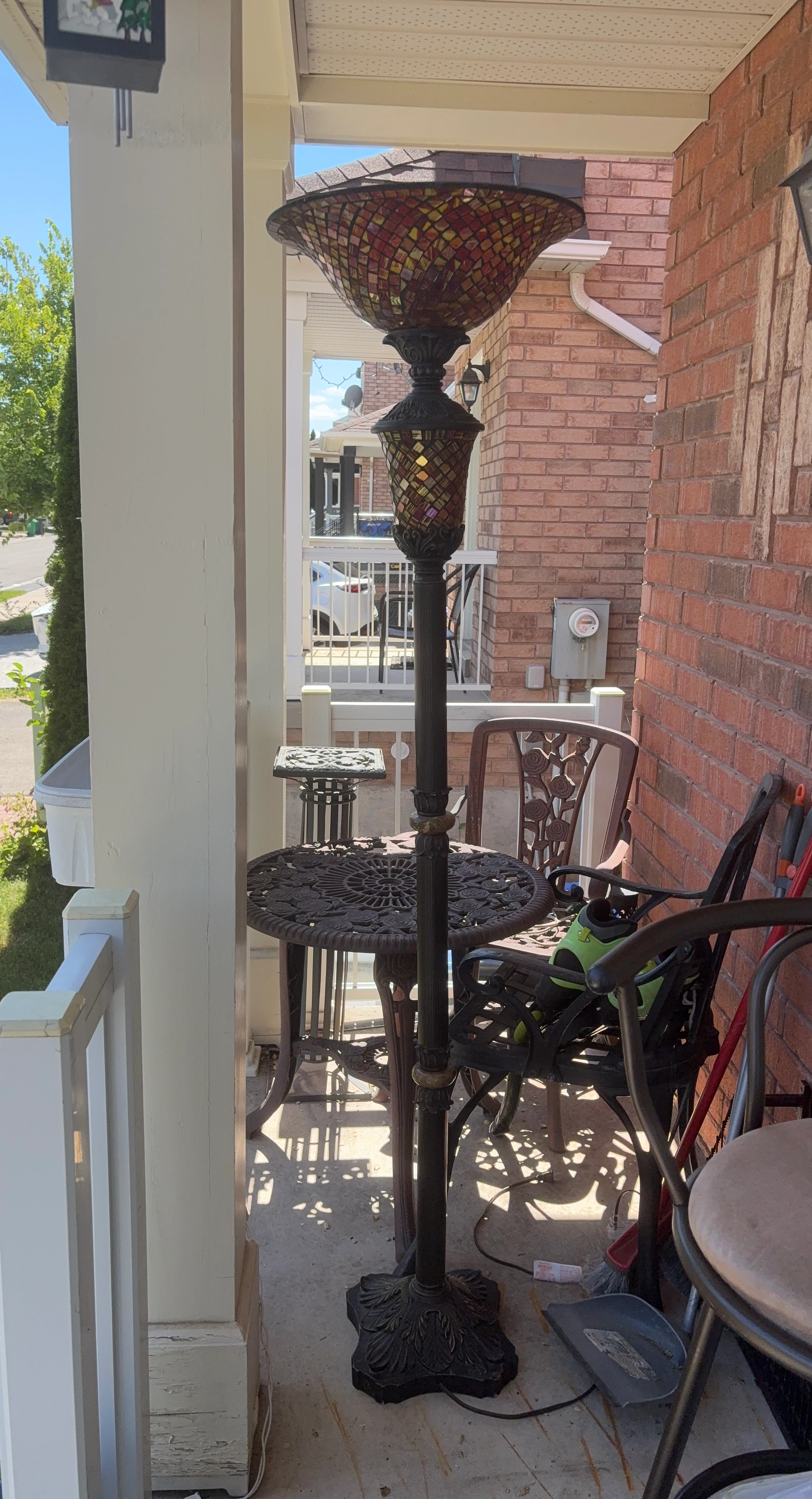 Mosaic Tiffany Style Patio Heater